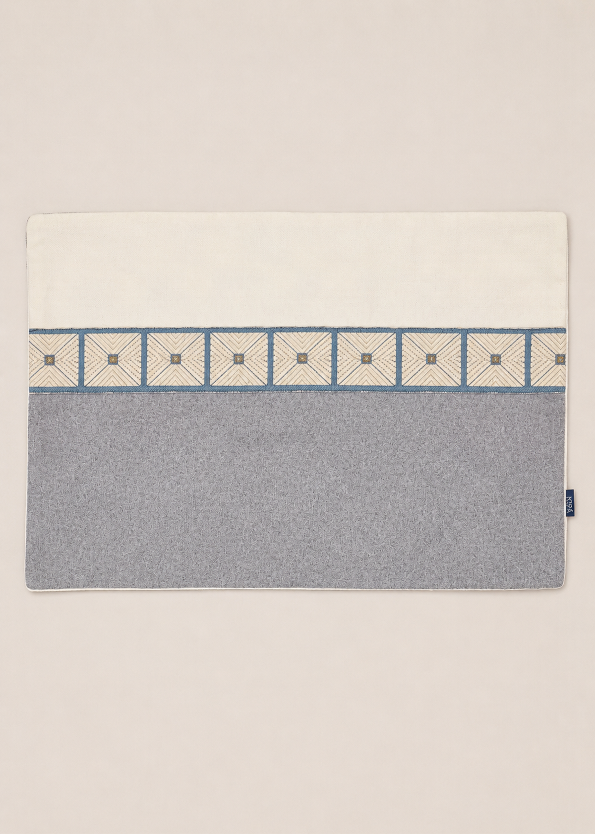 Mosaic Grey Cushion Cover