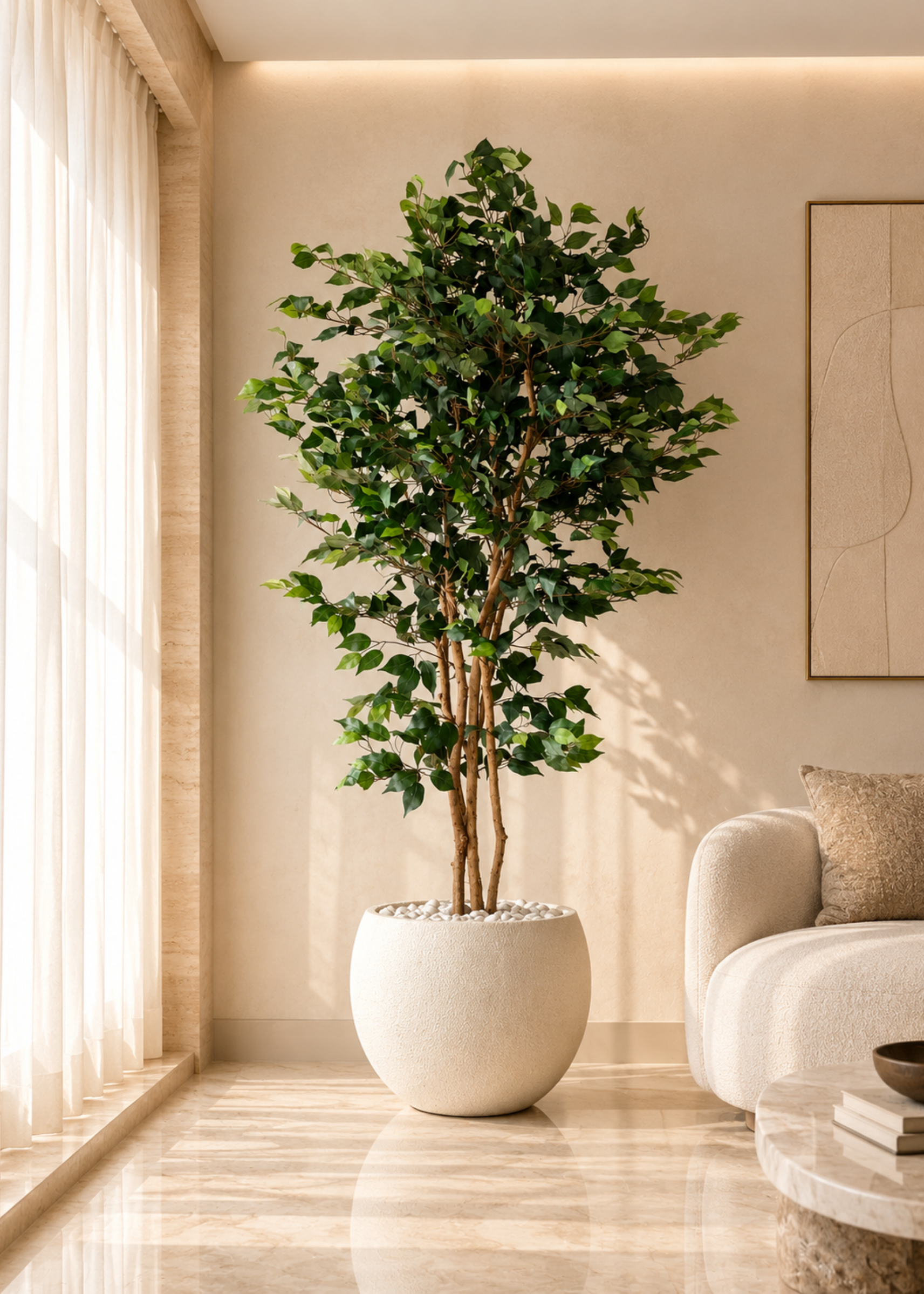 Artificial Paradise Ficus Plant - 7 Feet