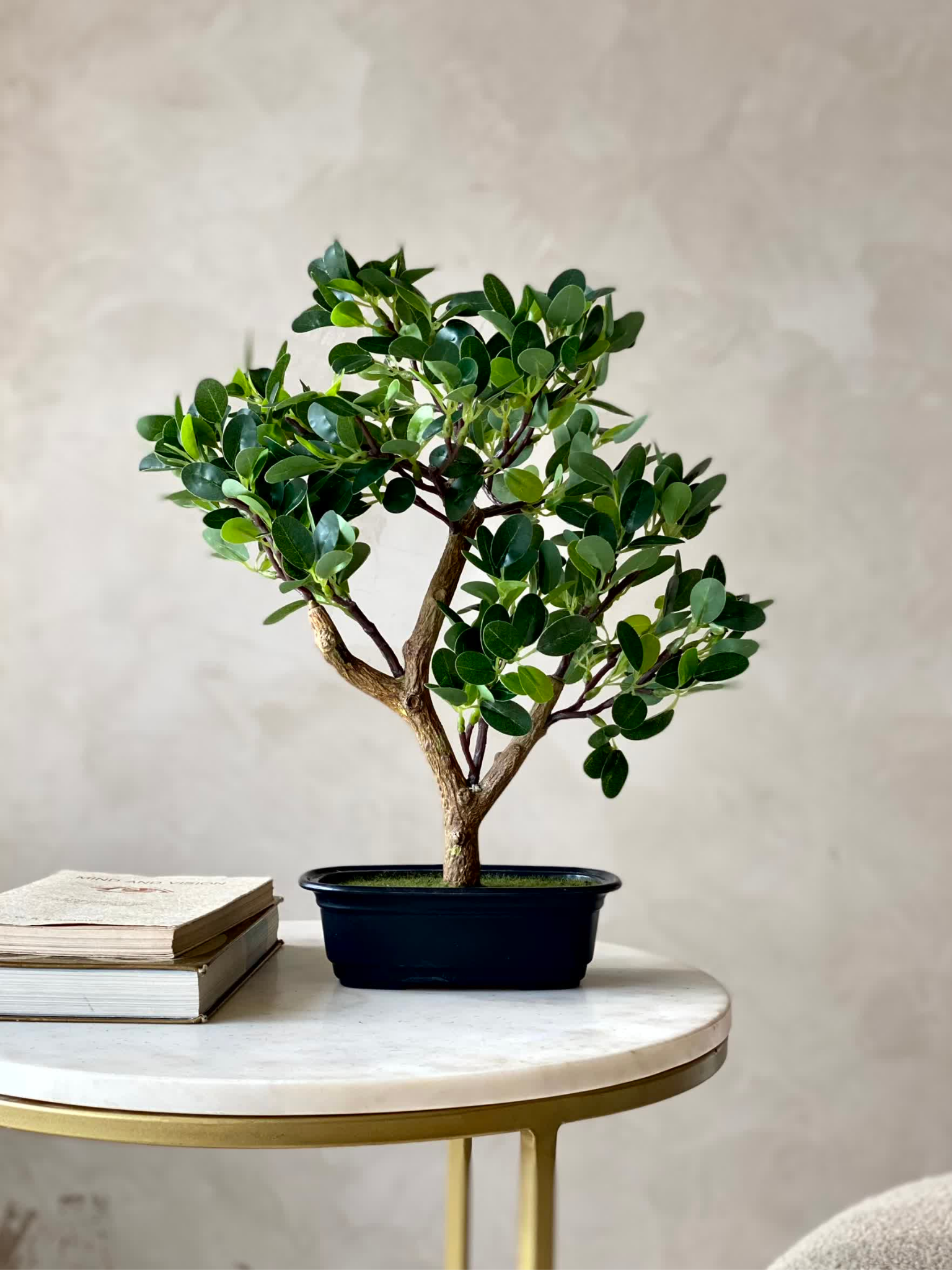 Artificial Chinese Boxwood Plant - 1.3 Feet