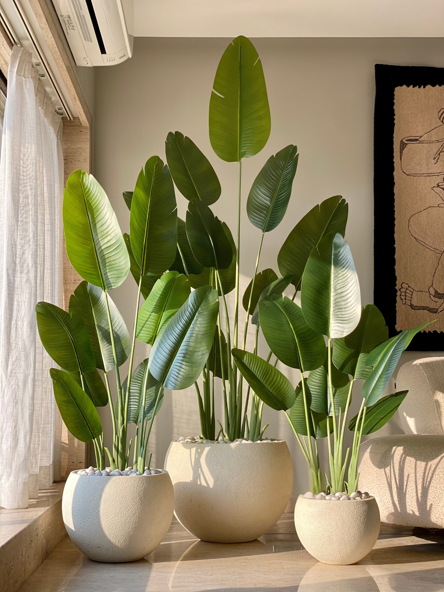Artificial Cavendish Traveller Plant - 7 Feet
