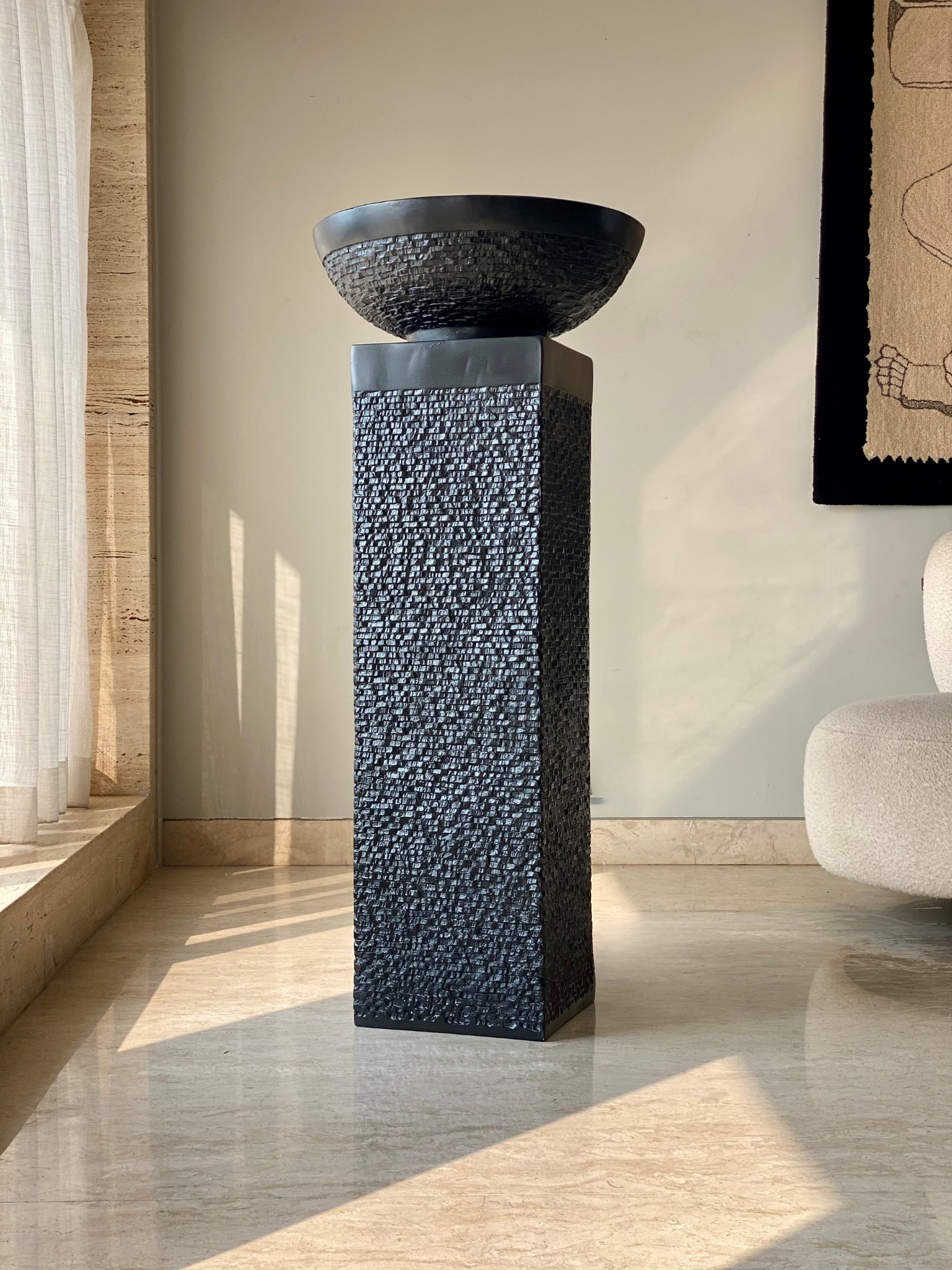 Masami Shaft Planter - Black