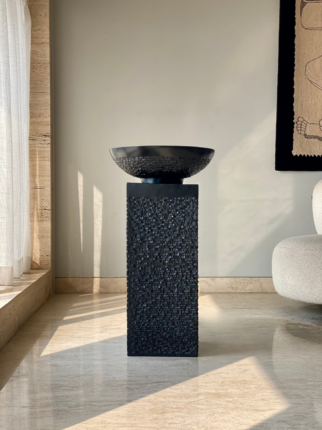 Masami Shaft Planter - Black