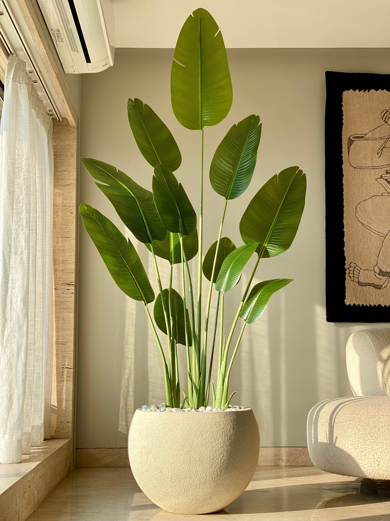 Artificial Cavendish Traveller Plant - 7 Feet