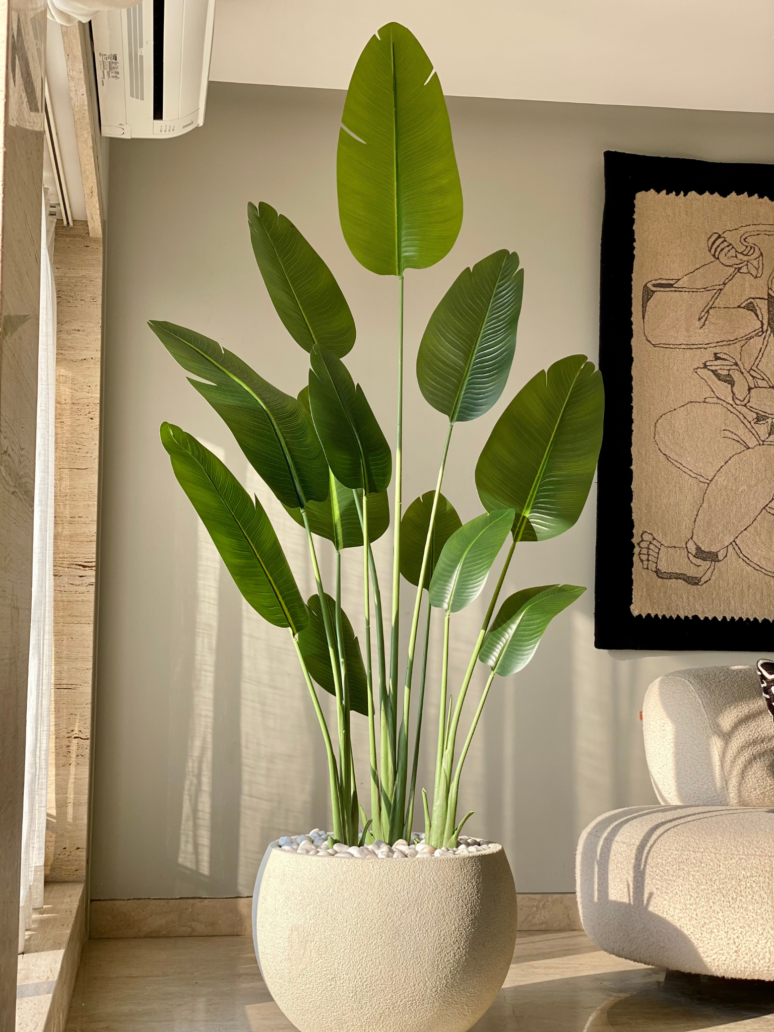 Artificial Cavendish Traveller Plant - 7 Feet