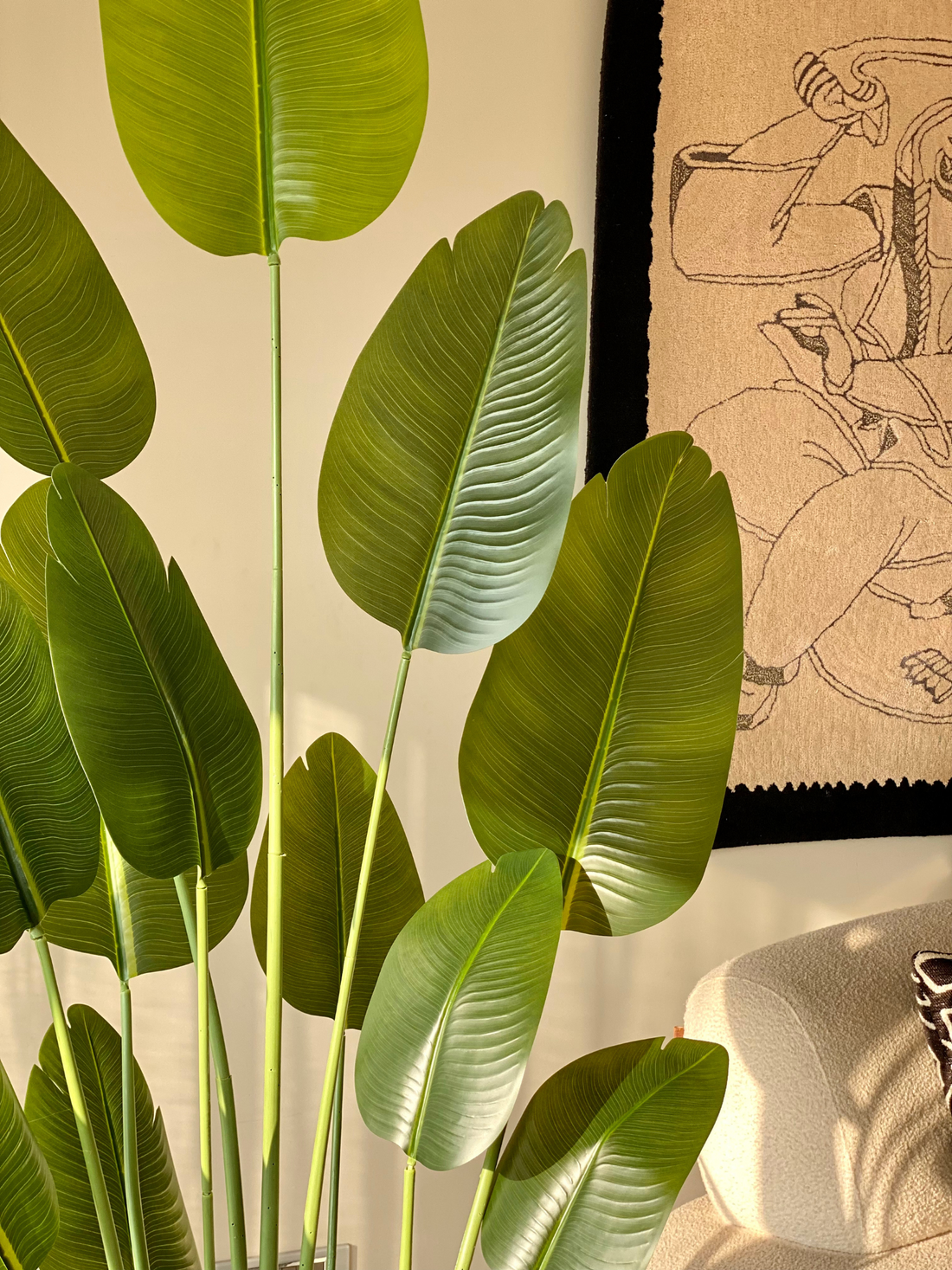 Artificial Cavendish Traveller Plant - 7 Feet