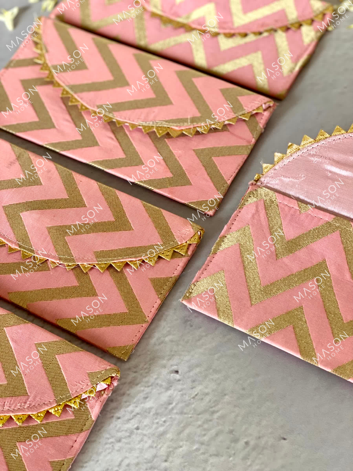 Festive Envelope - Pink (Set of 5)