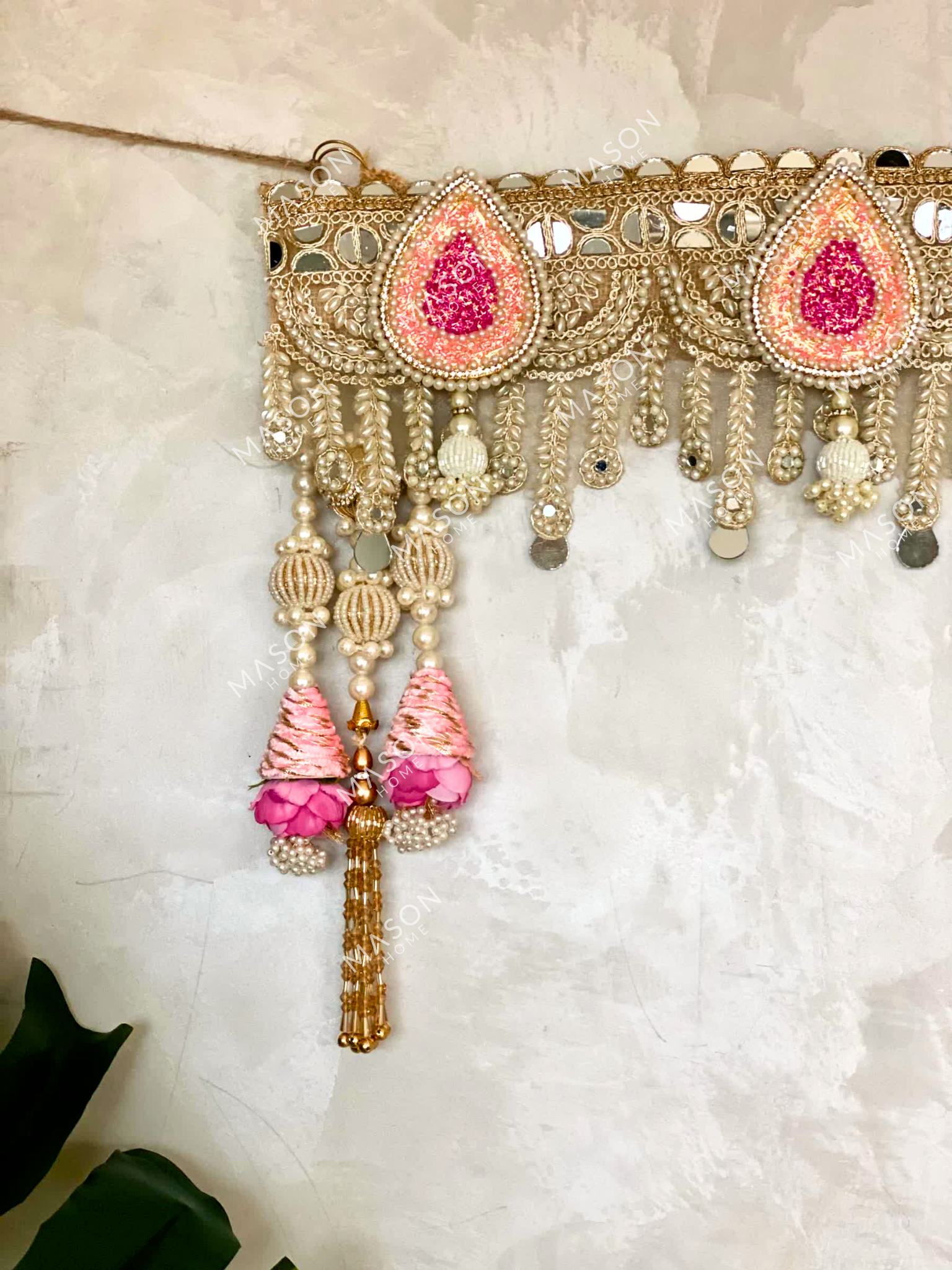 Lotus Bloom Festive Draped Toran