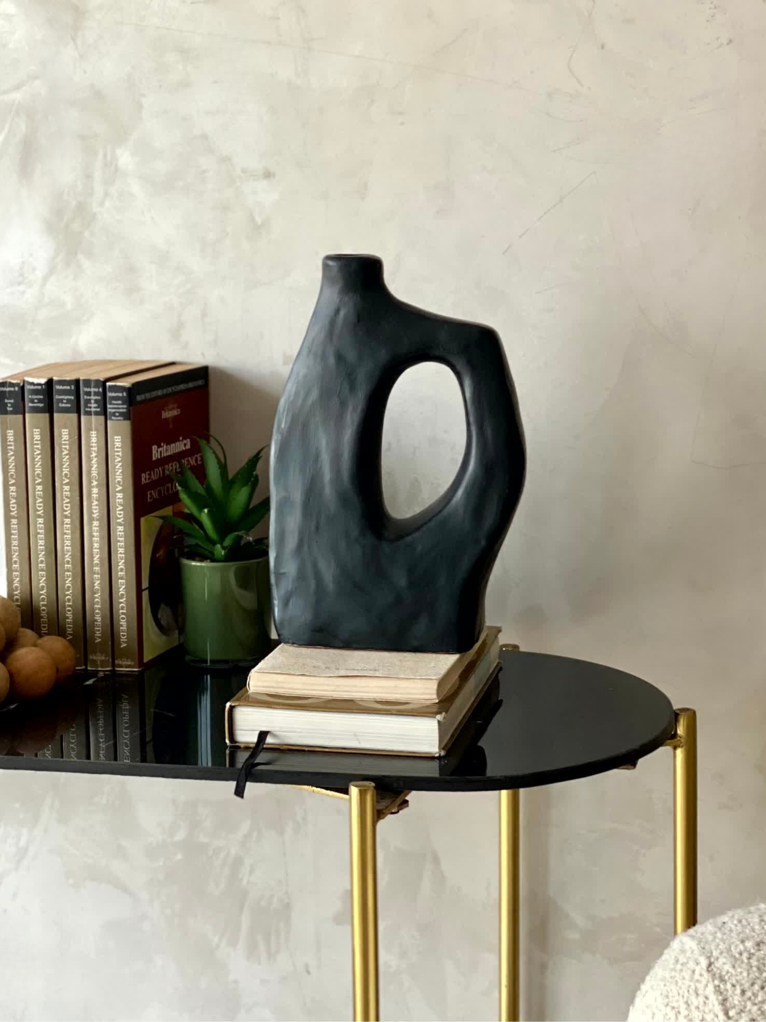 Terracotta Rook Vase