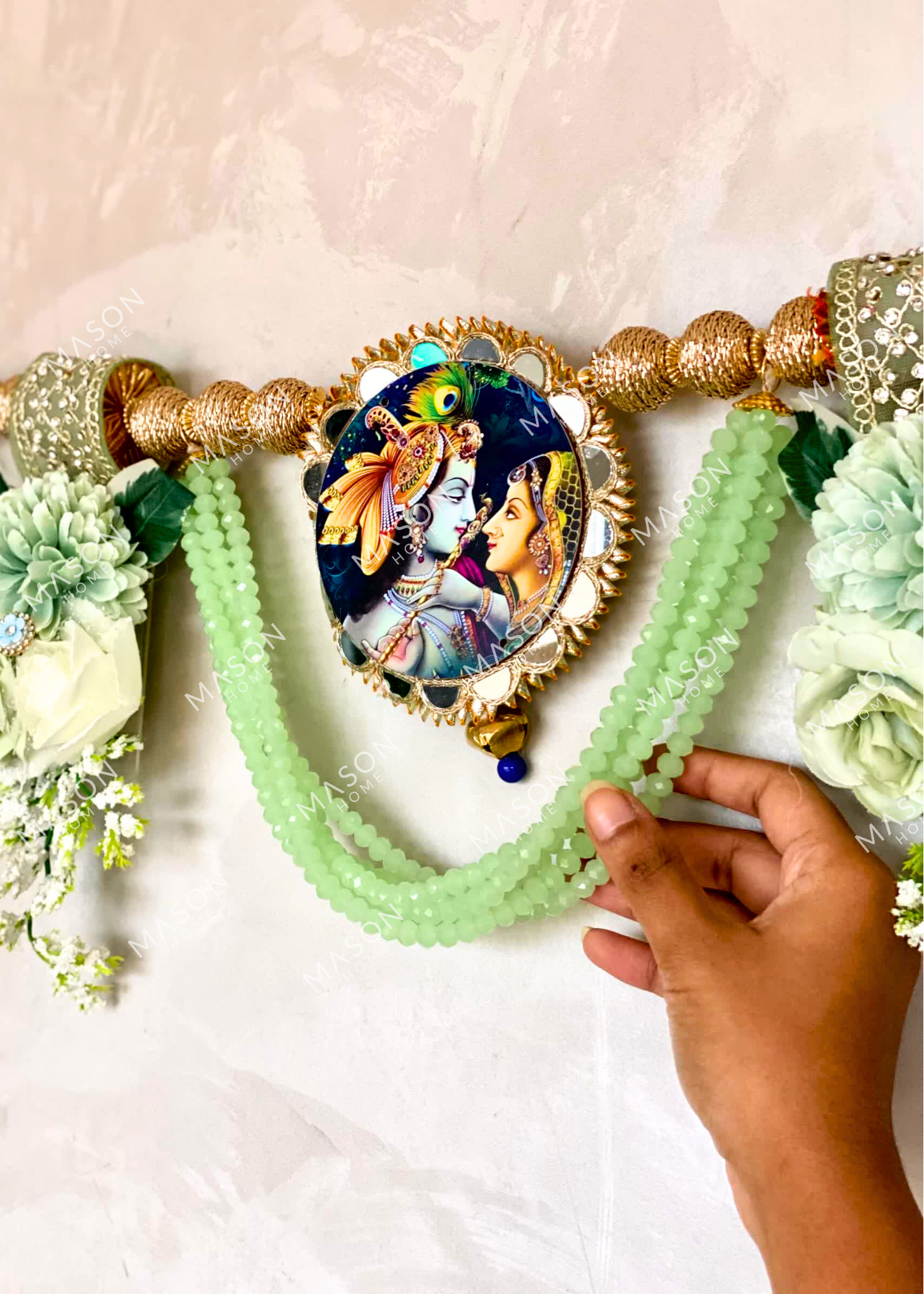 Festive Vrindavan Bloom Toran