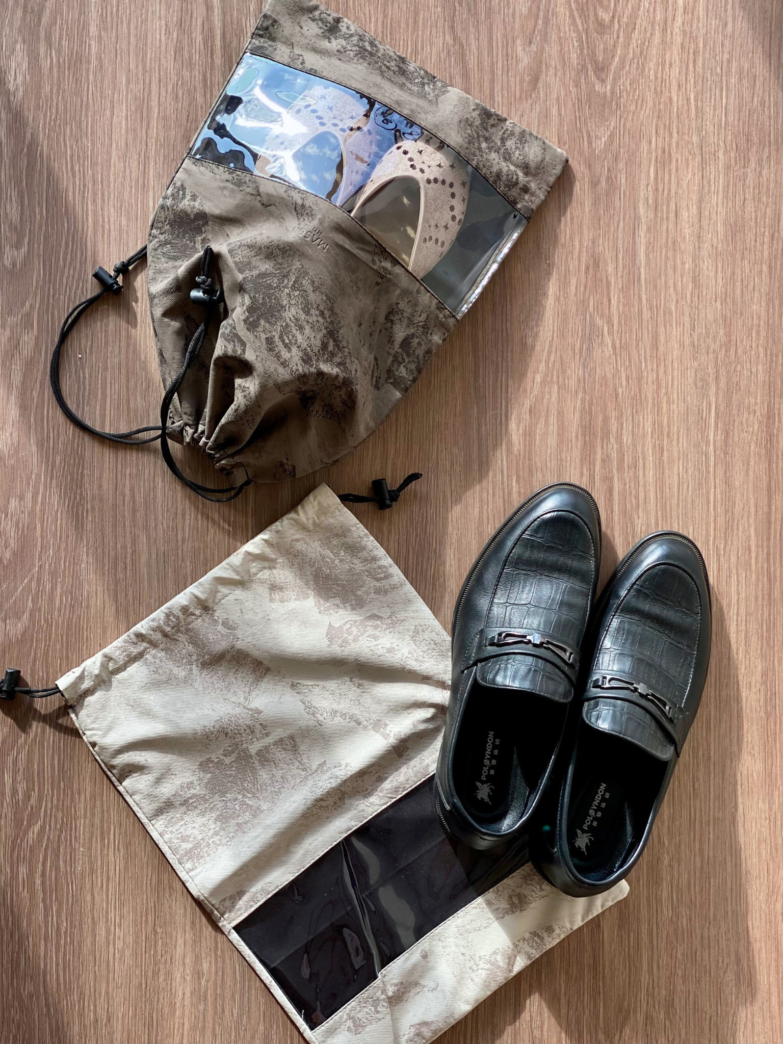 Indo Mocha Shoe Bag Pouch