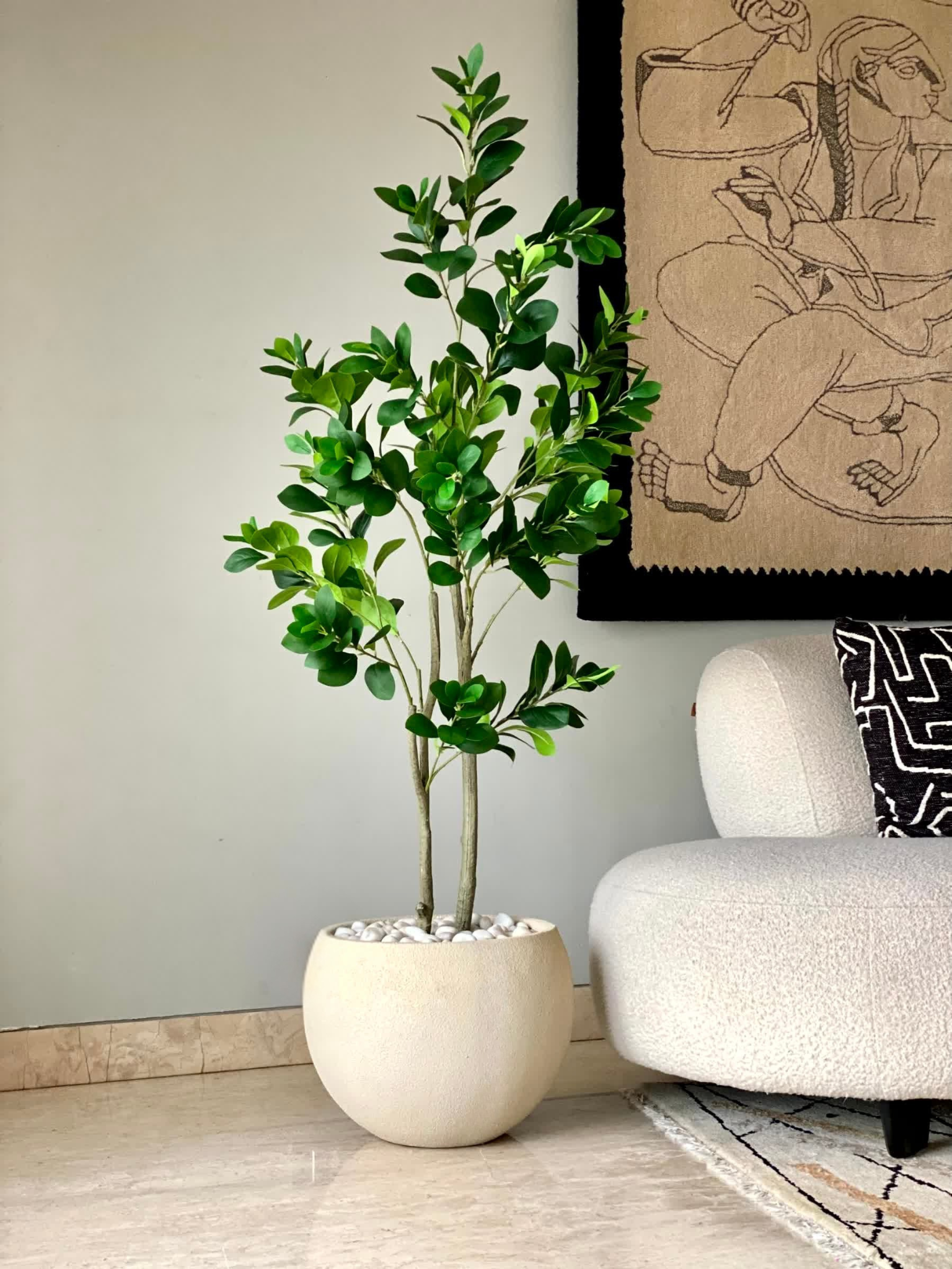 Artificial Wild Peperomia Plant - 5 Feet