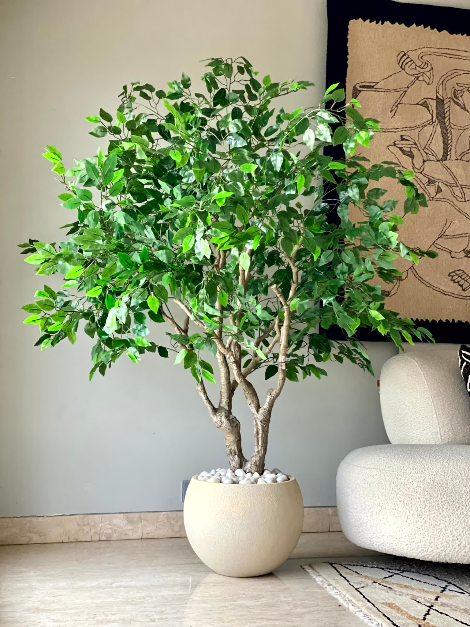 Artificial Ficus Palatial Plant - 6 Feet