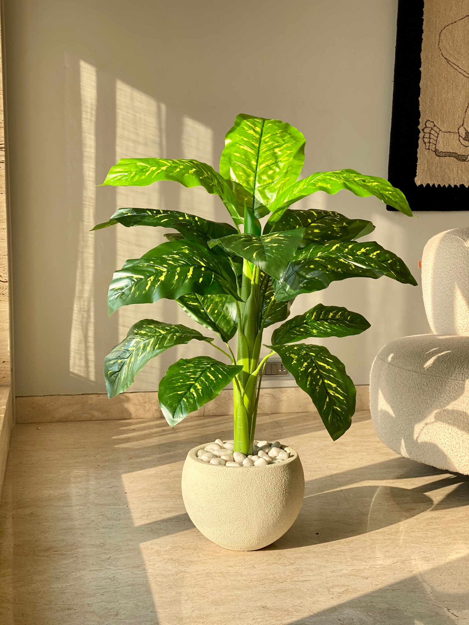 Artificial Golden Pothos Plant - 4 Feet