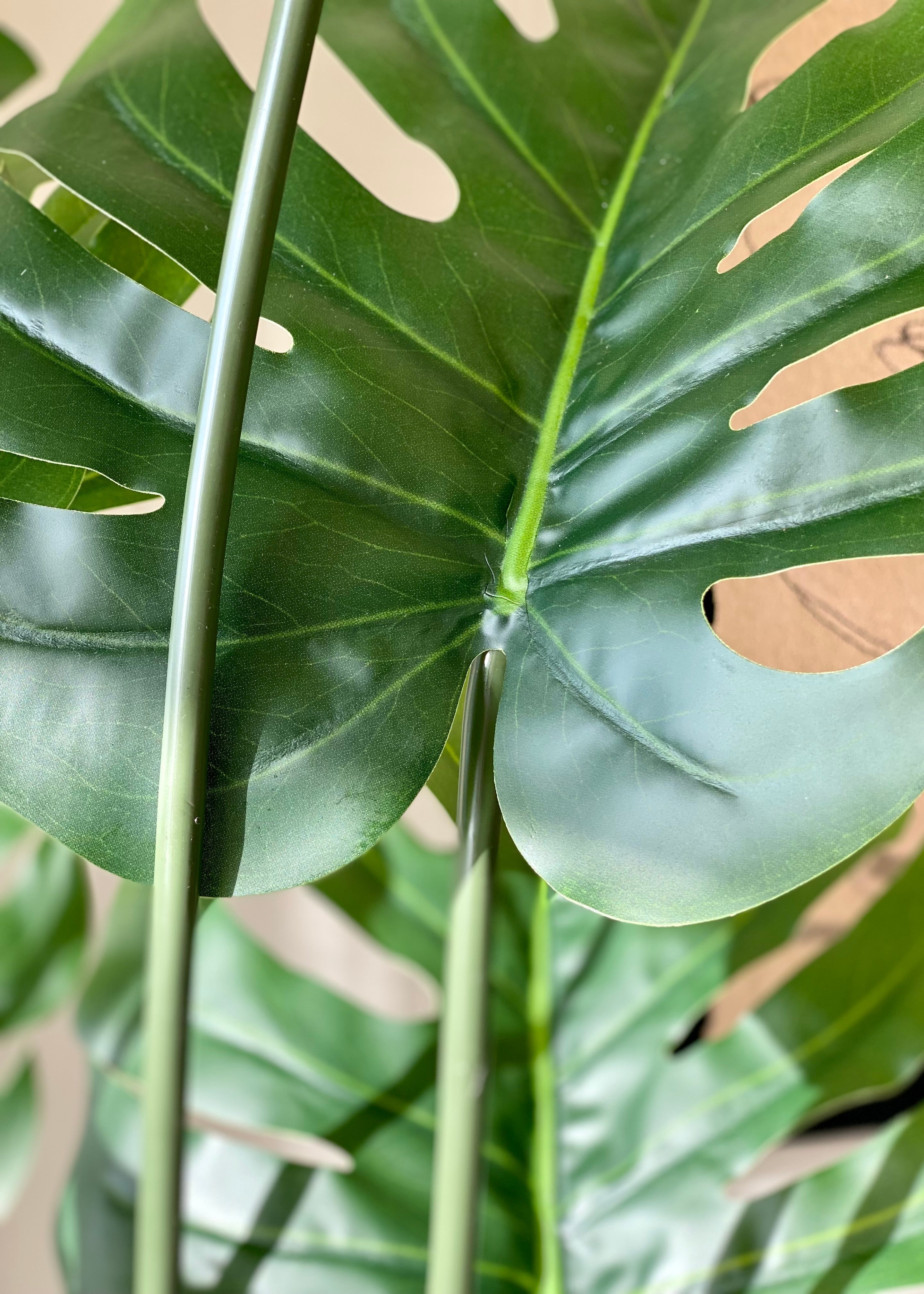 Artificial Lush Monstera Plant - 4 Feet