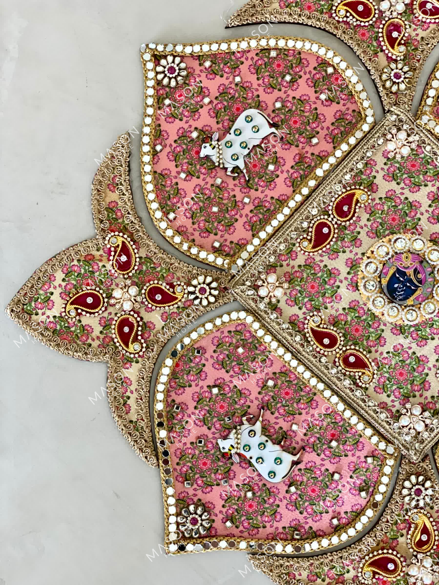 Festive Blush Rangoli