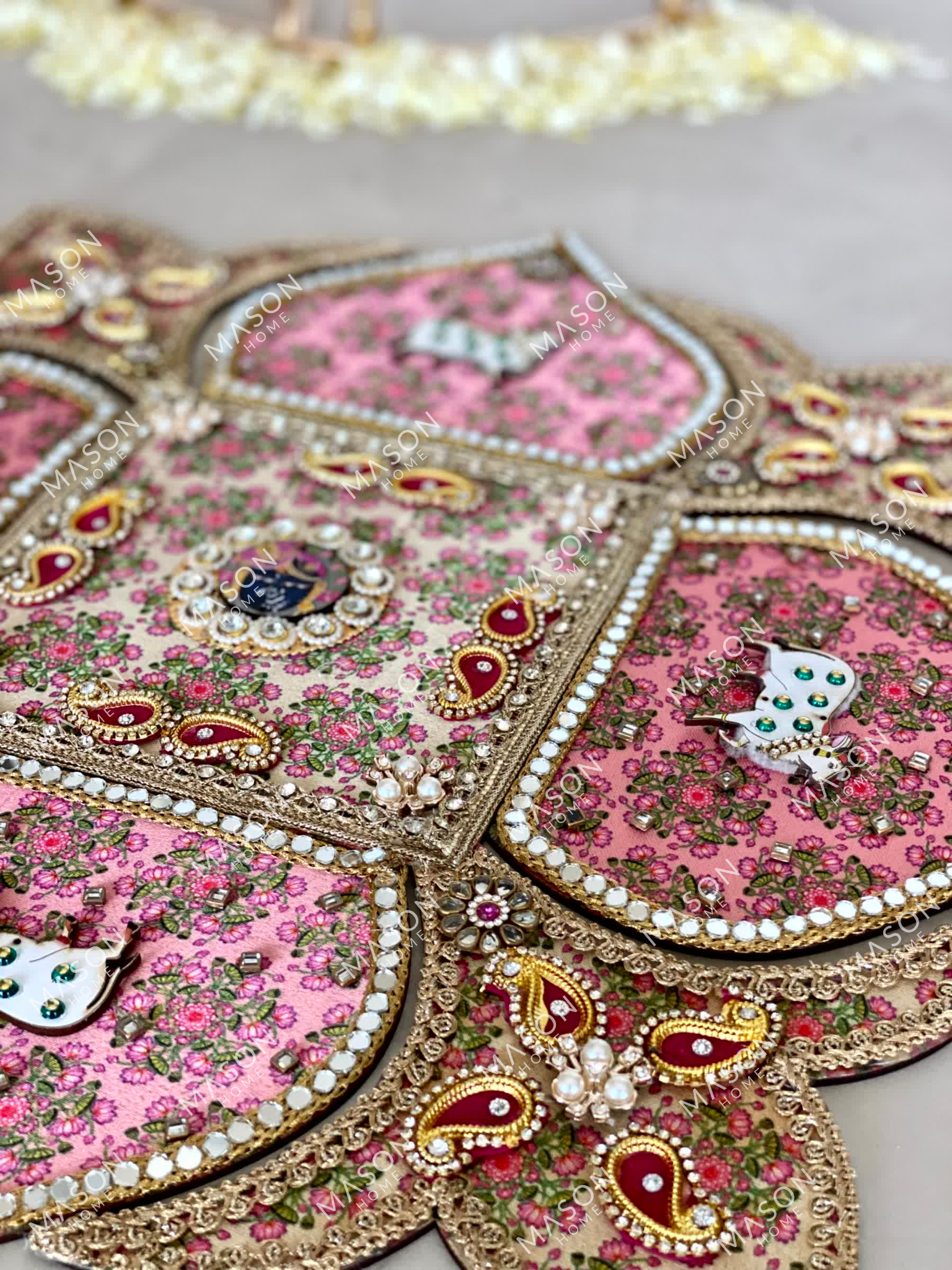 Festive Blush Rangoli
