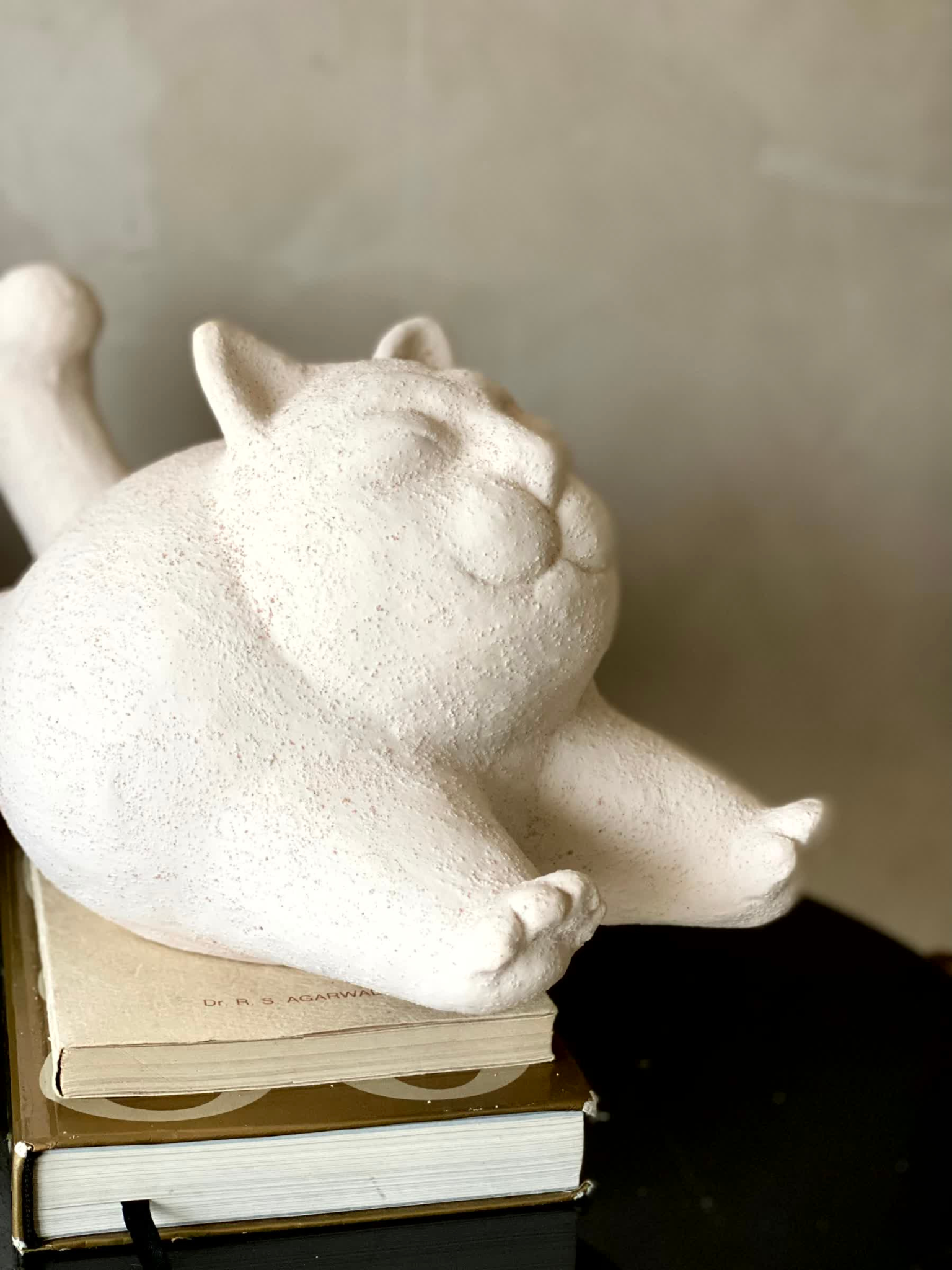 Terracotta Meow Sculpture
