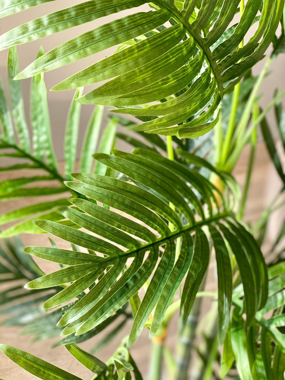 Artificial Bamboo Palm Plant - 4.5 Feet