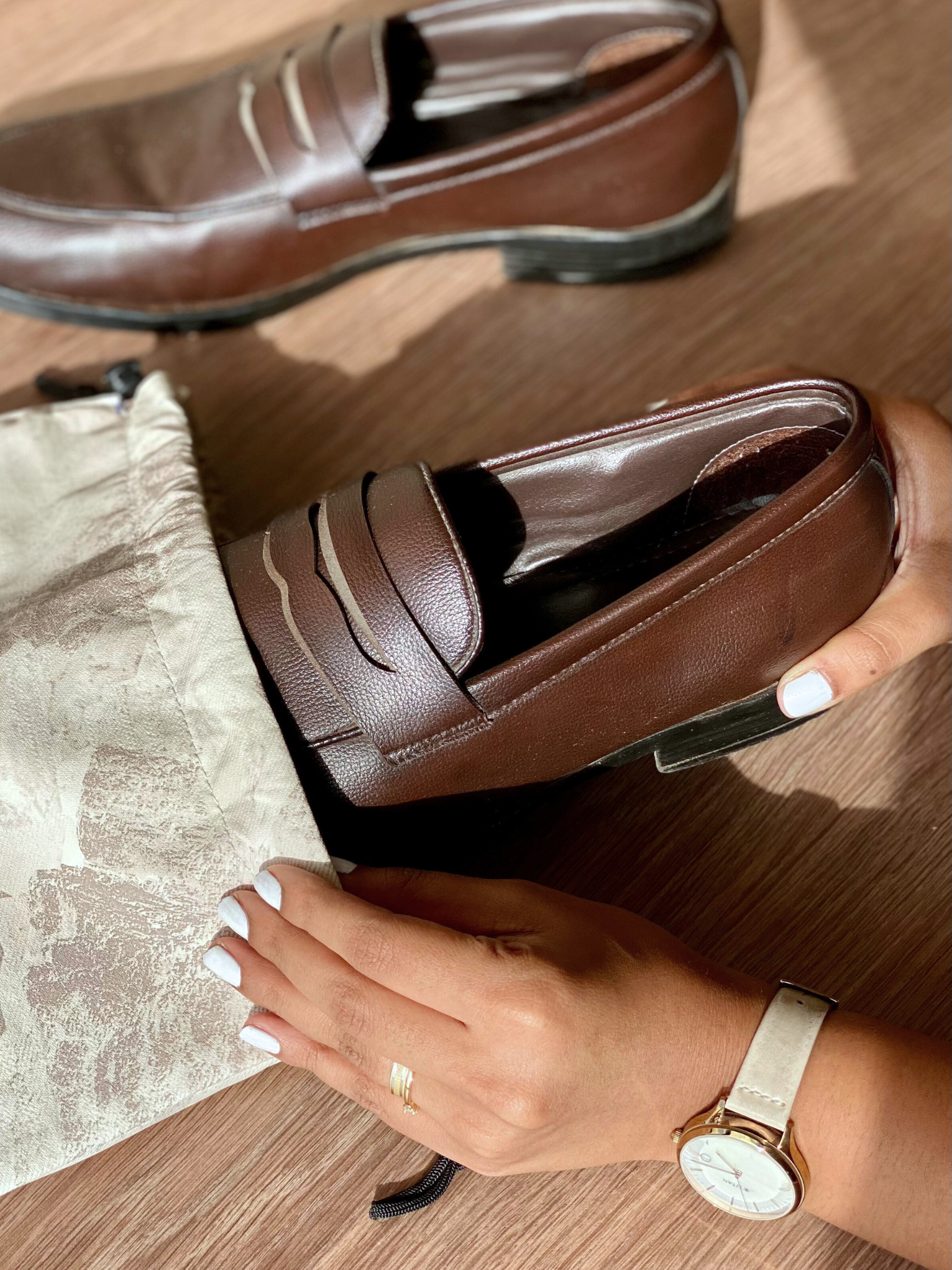 Indo Latte Shoe Bag Pouch