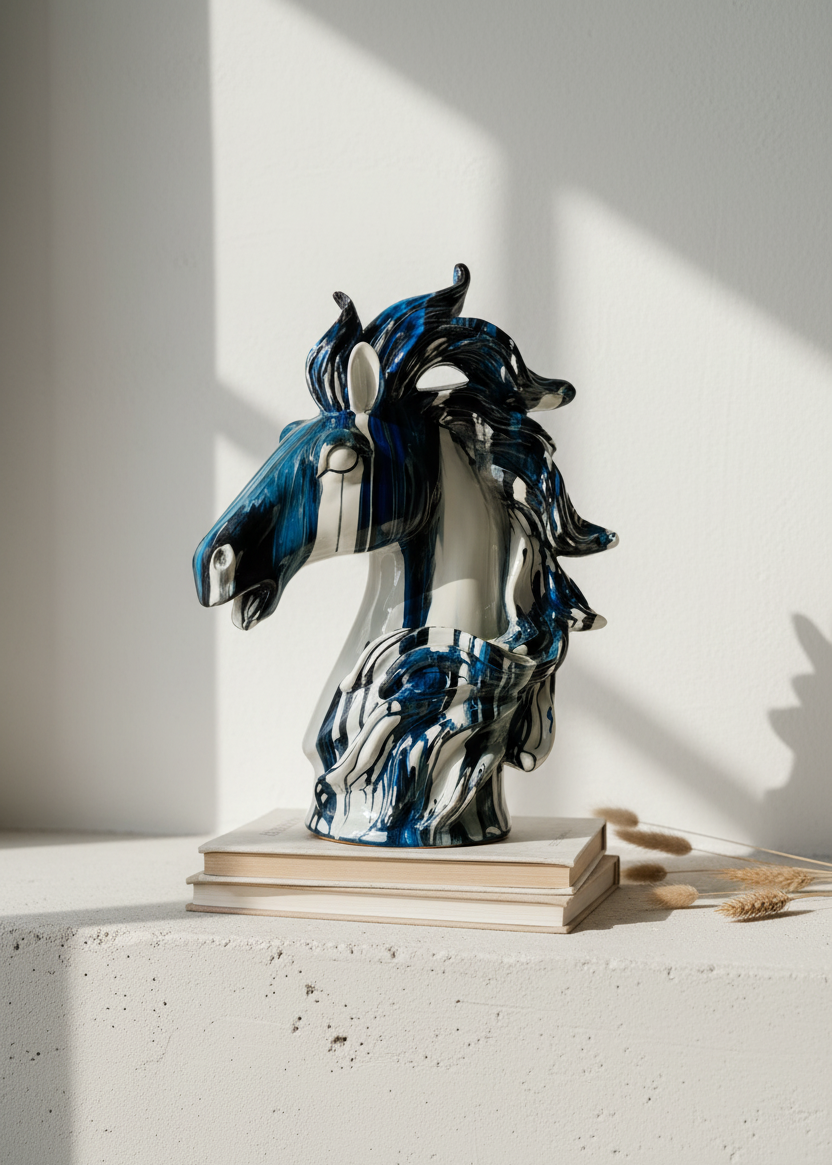 Abstract Horse Artefact