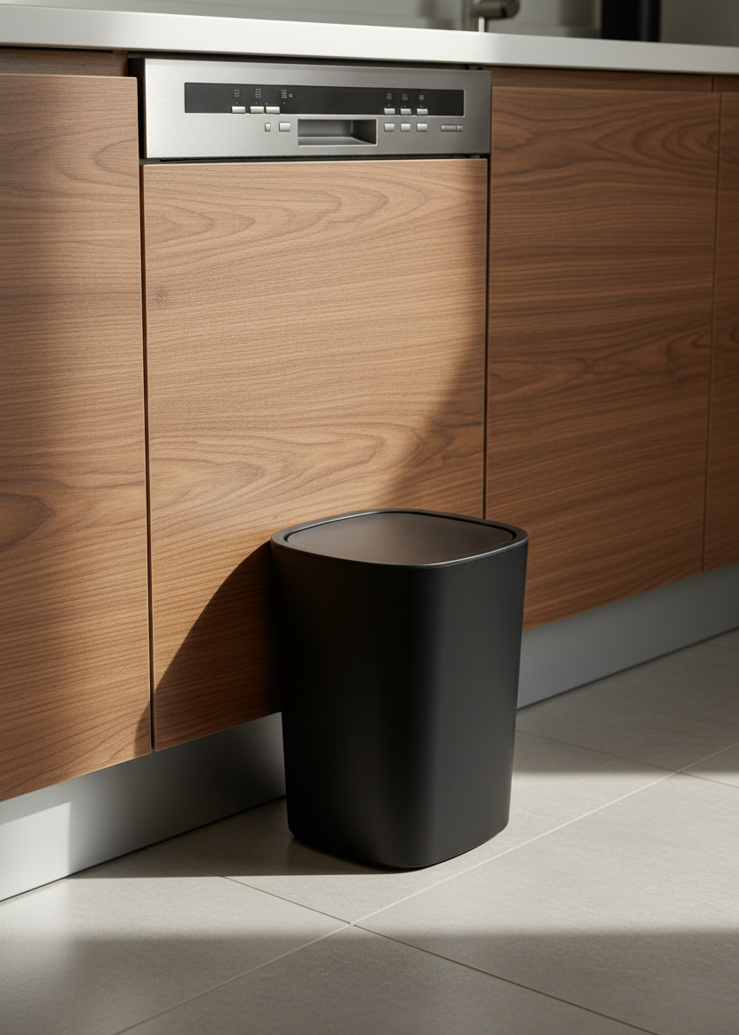 Elixir Dustbin - Black (8L)