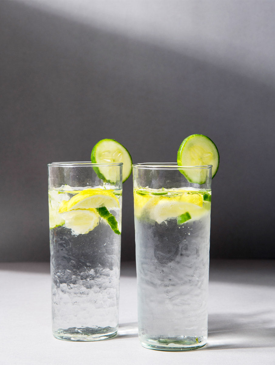 Hammered Glass - Set of 6