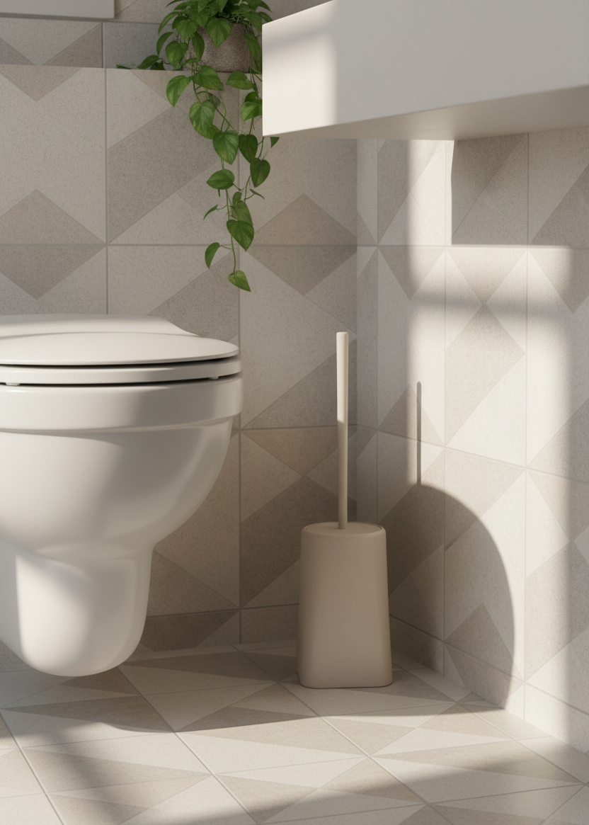 Delta Toilet Brush - Beige