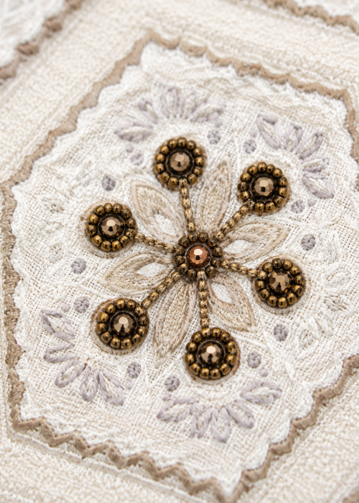 Astra Ivory Cushion Cover