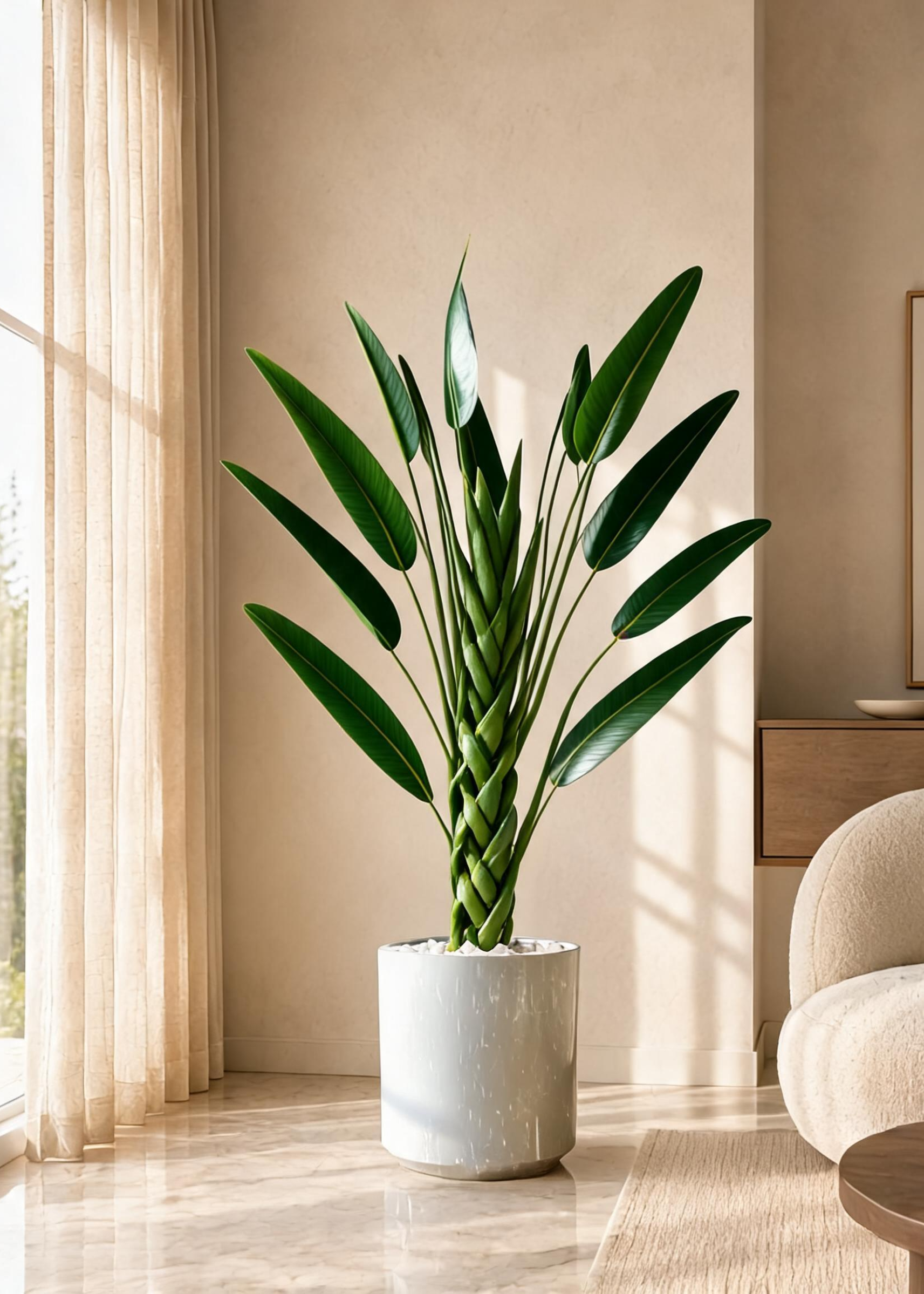 Amara Light Grey Planter - Large