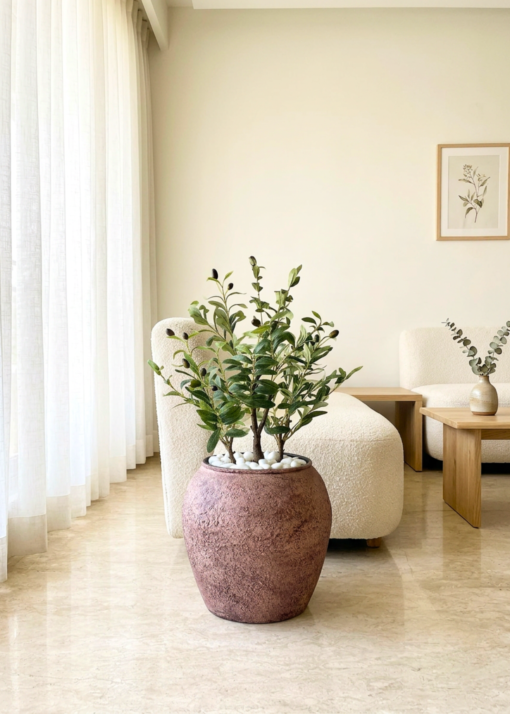 Artificial Olive Bonsai - 2 Feet