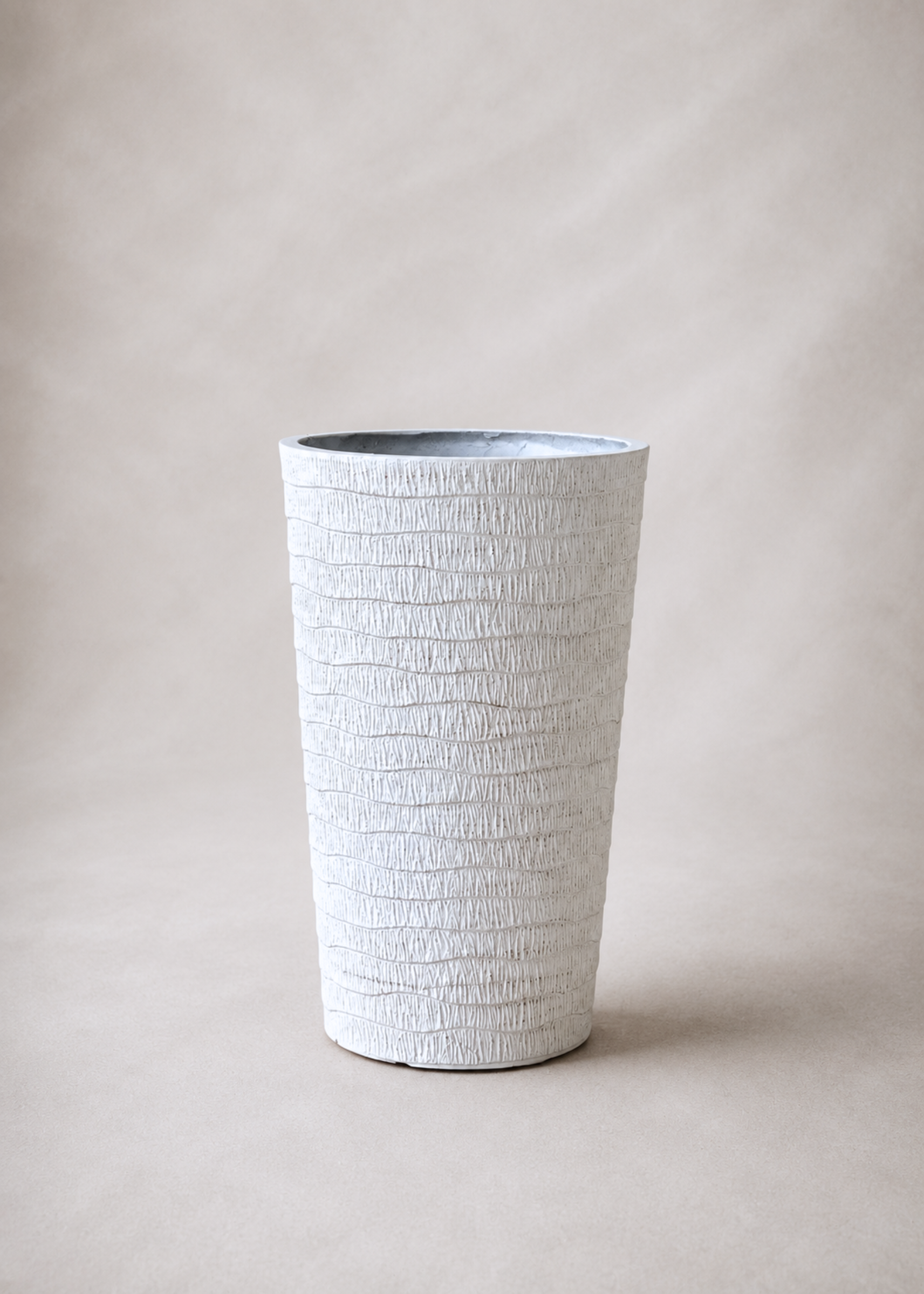 Edena Planters - White