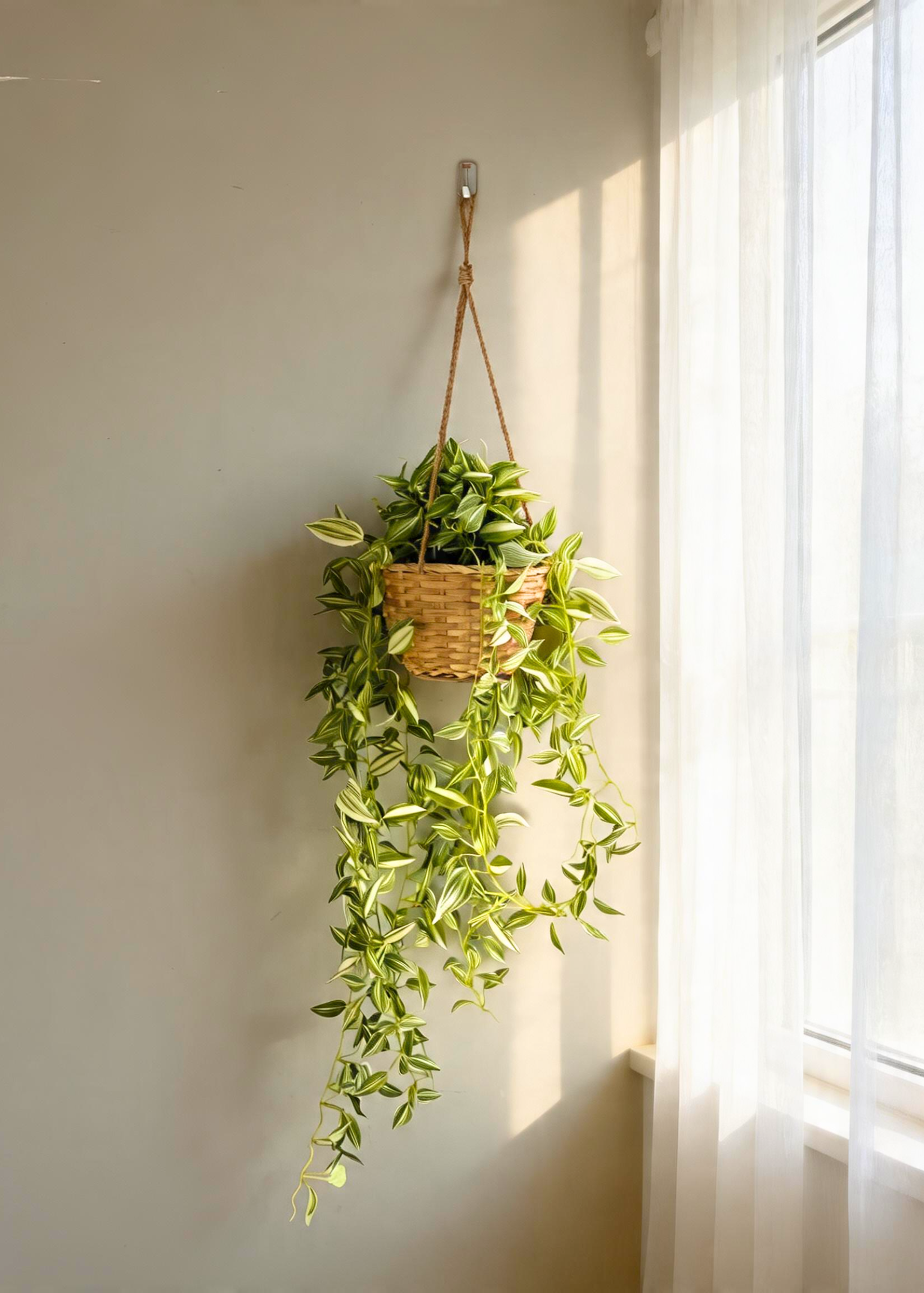 Artficial Wandering Jew Hanging Plant