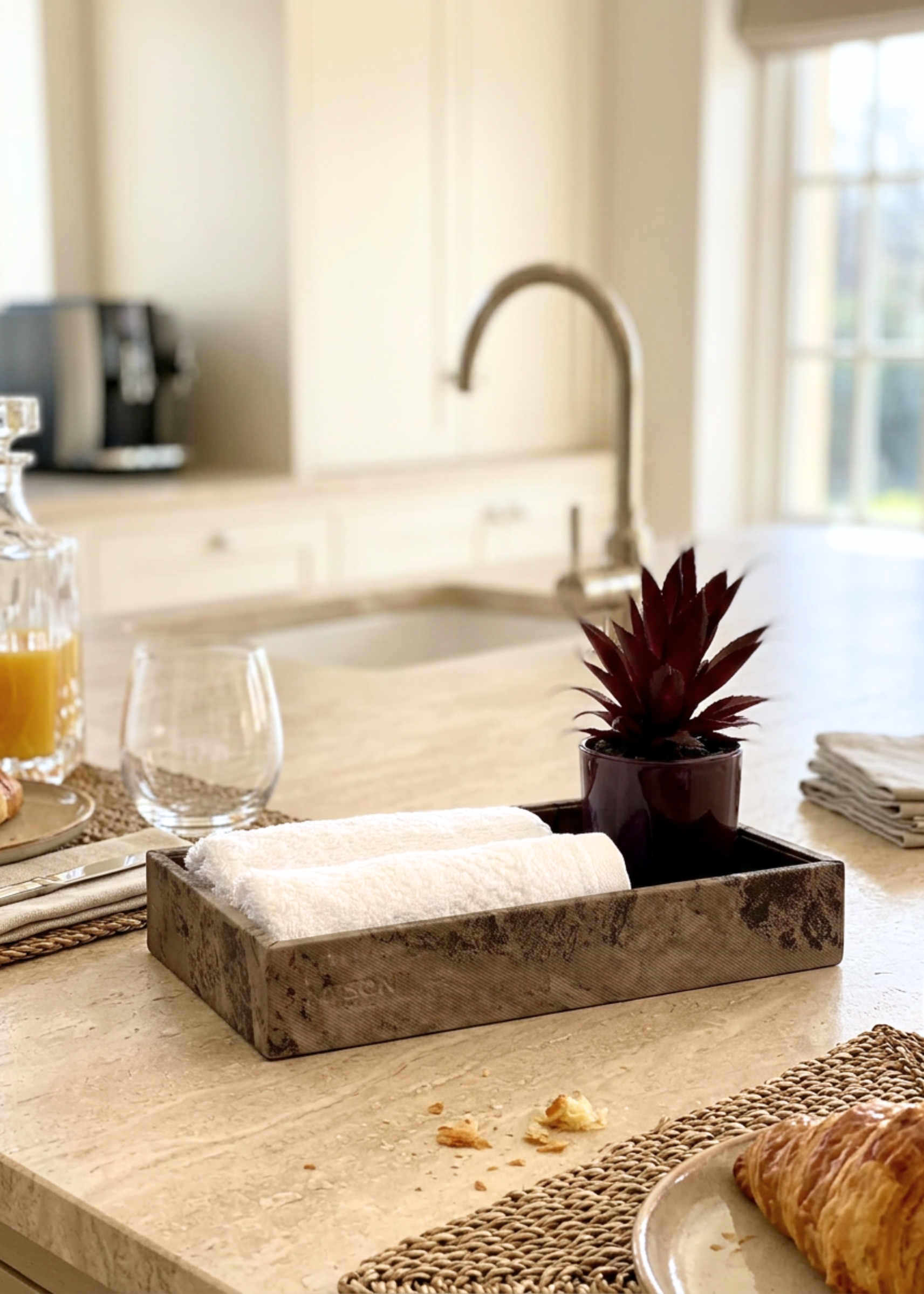 Indo Mocha Napkin Tray