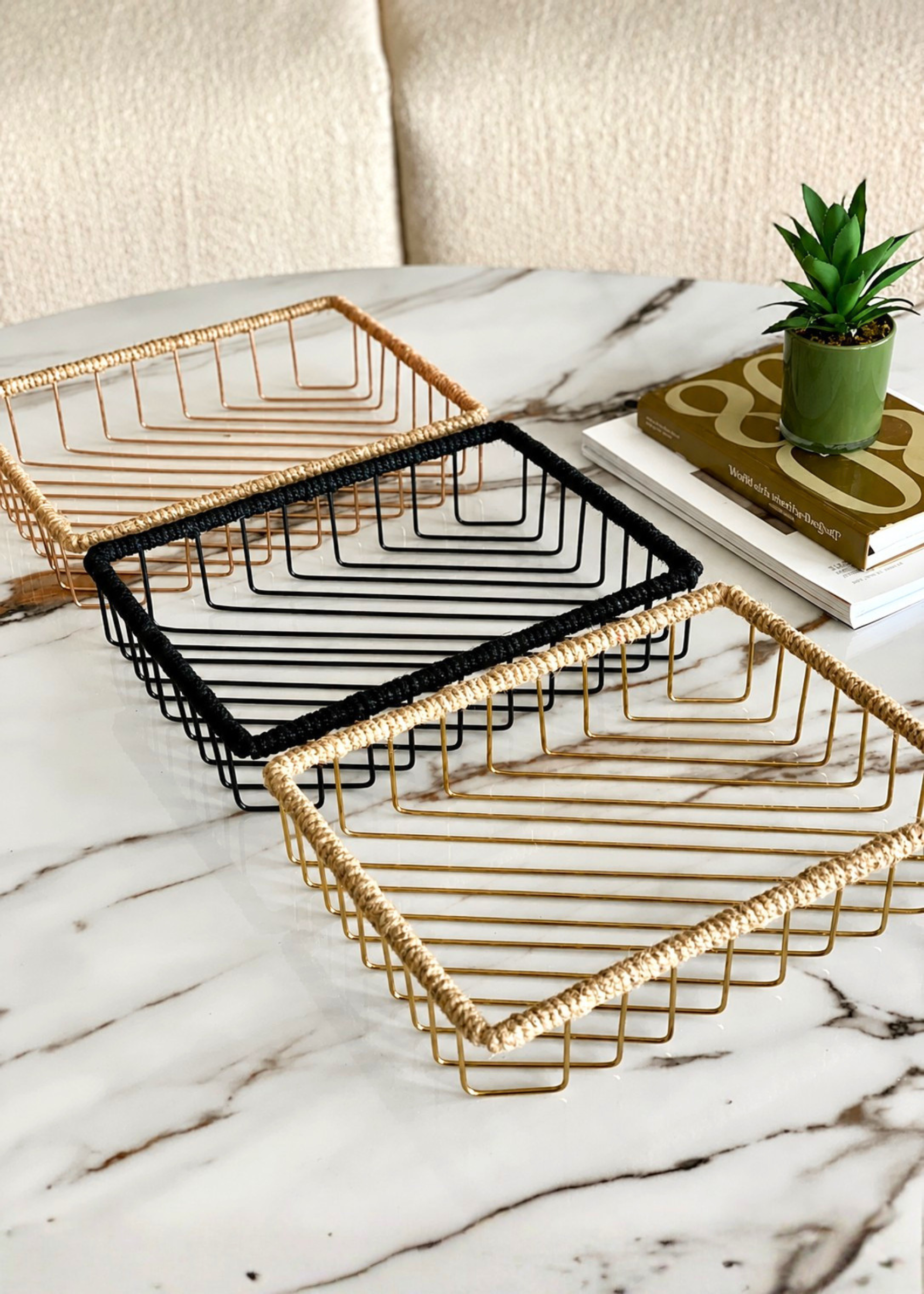 Sochi Basket - Rose Gold