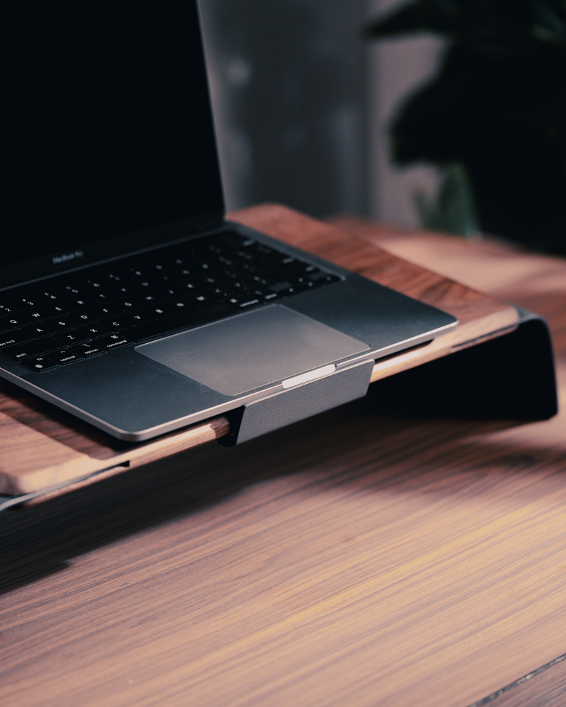 Anywhere Laptop Stand - Walnut