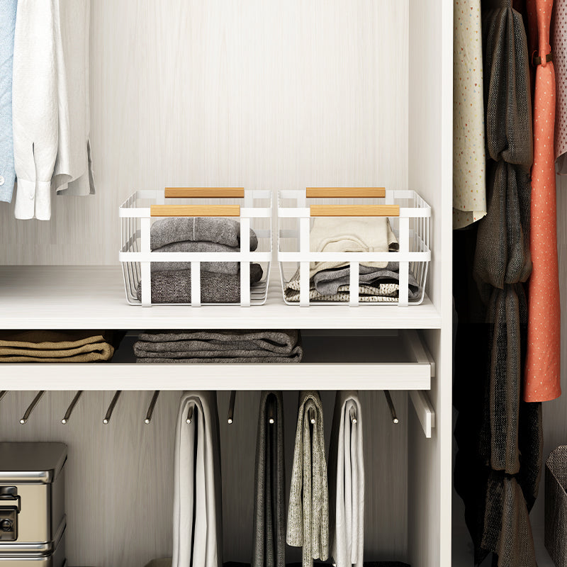White Storage Basket
