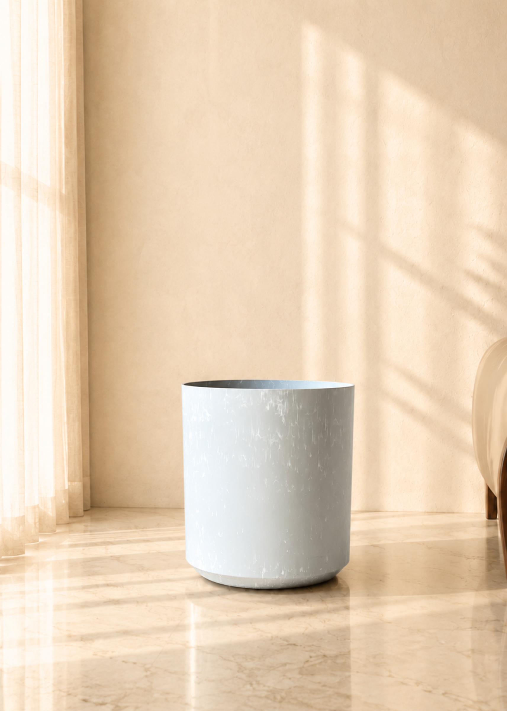 Amara Light Grey Planter - Large