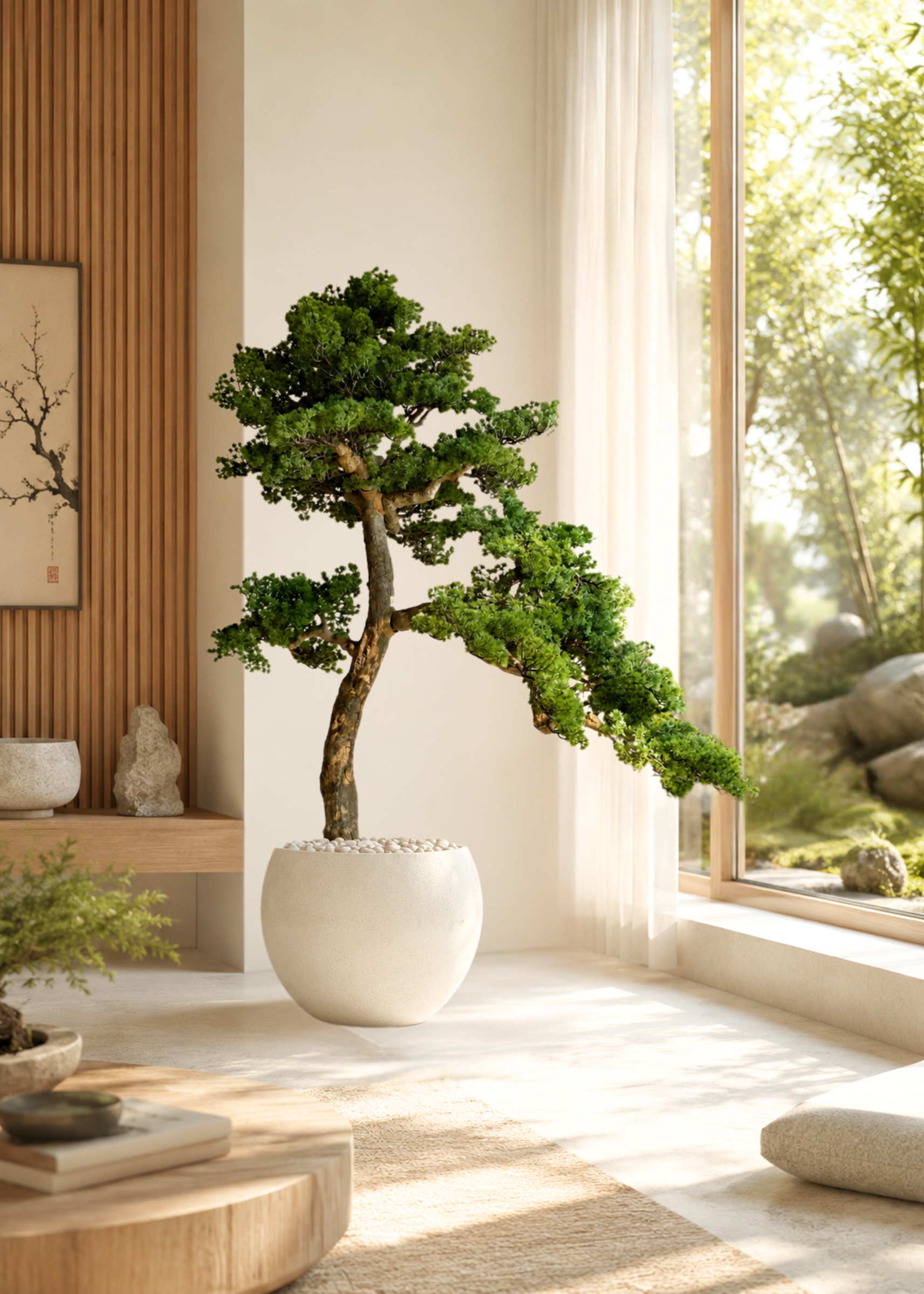 Artificial Zen Bonsai Plant - 5.5 Feet