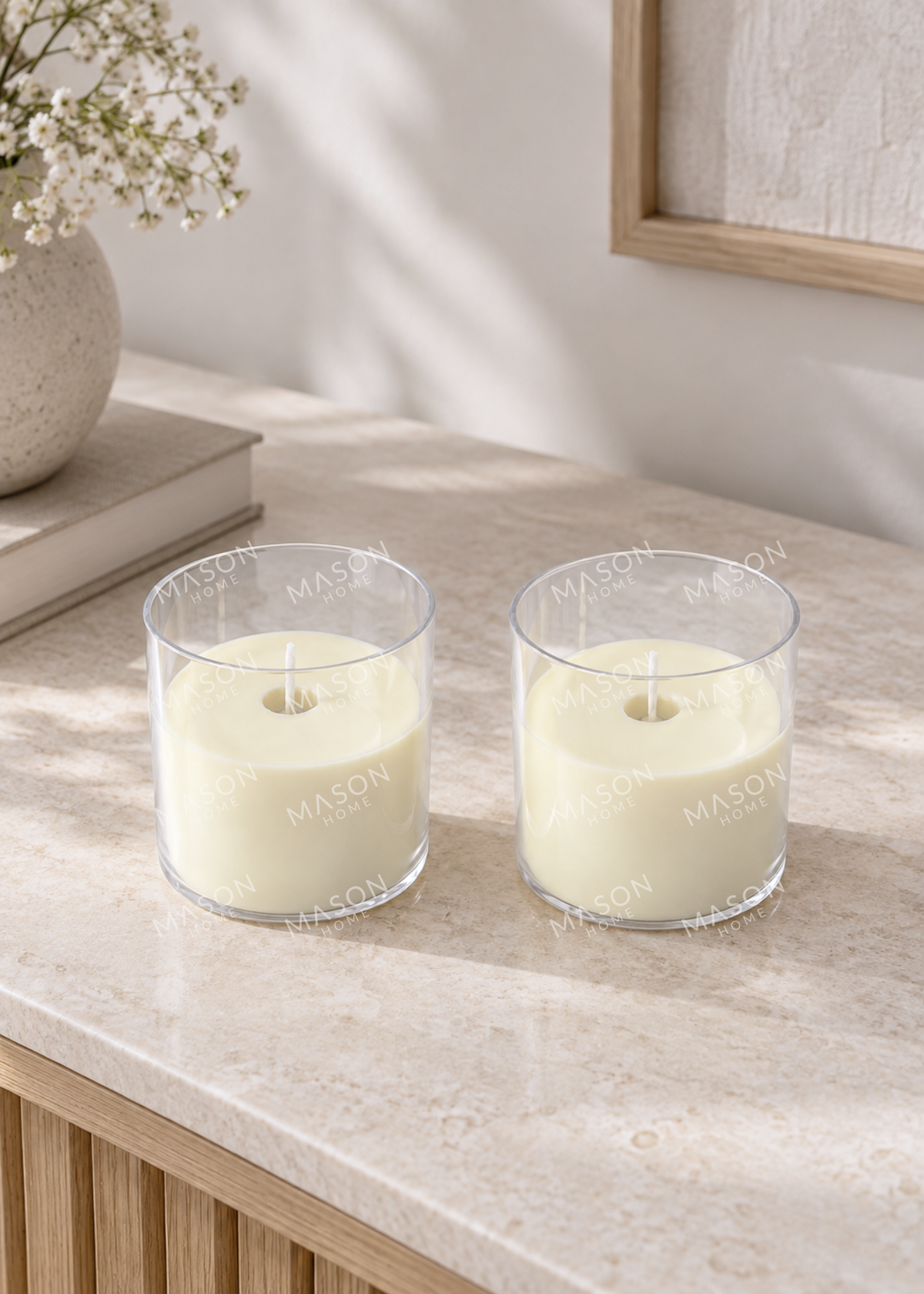 Glow LED Candle - Small (Set 2)