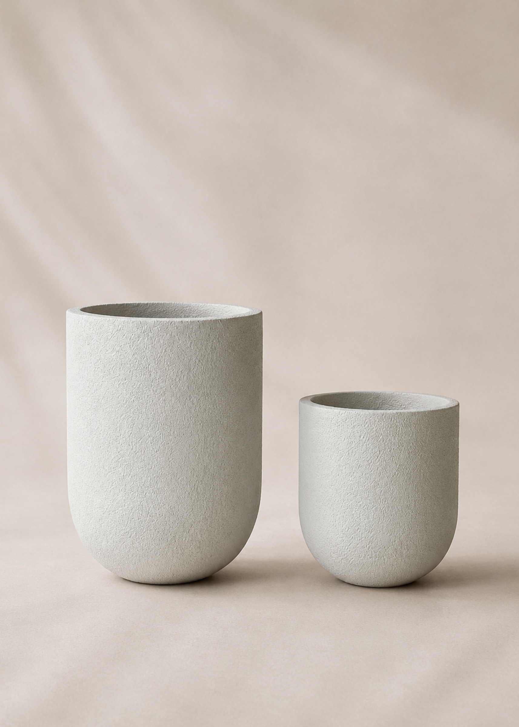 Lassa Planters - Chalk White