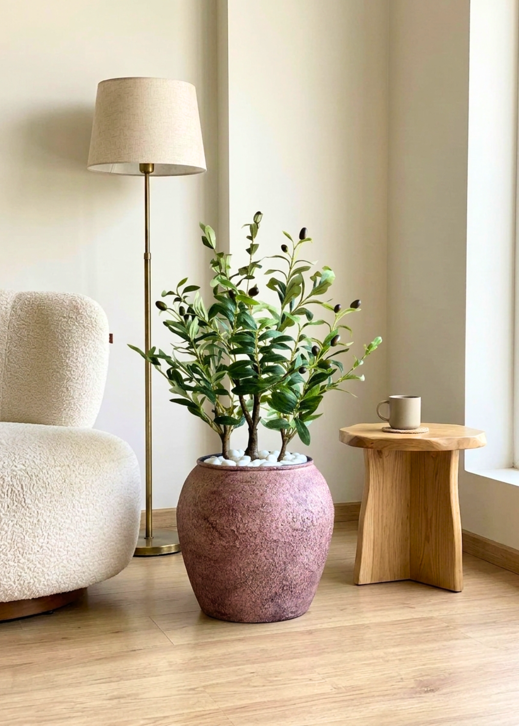 Artificial Olive Bonsai - 2 Feet