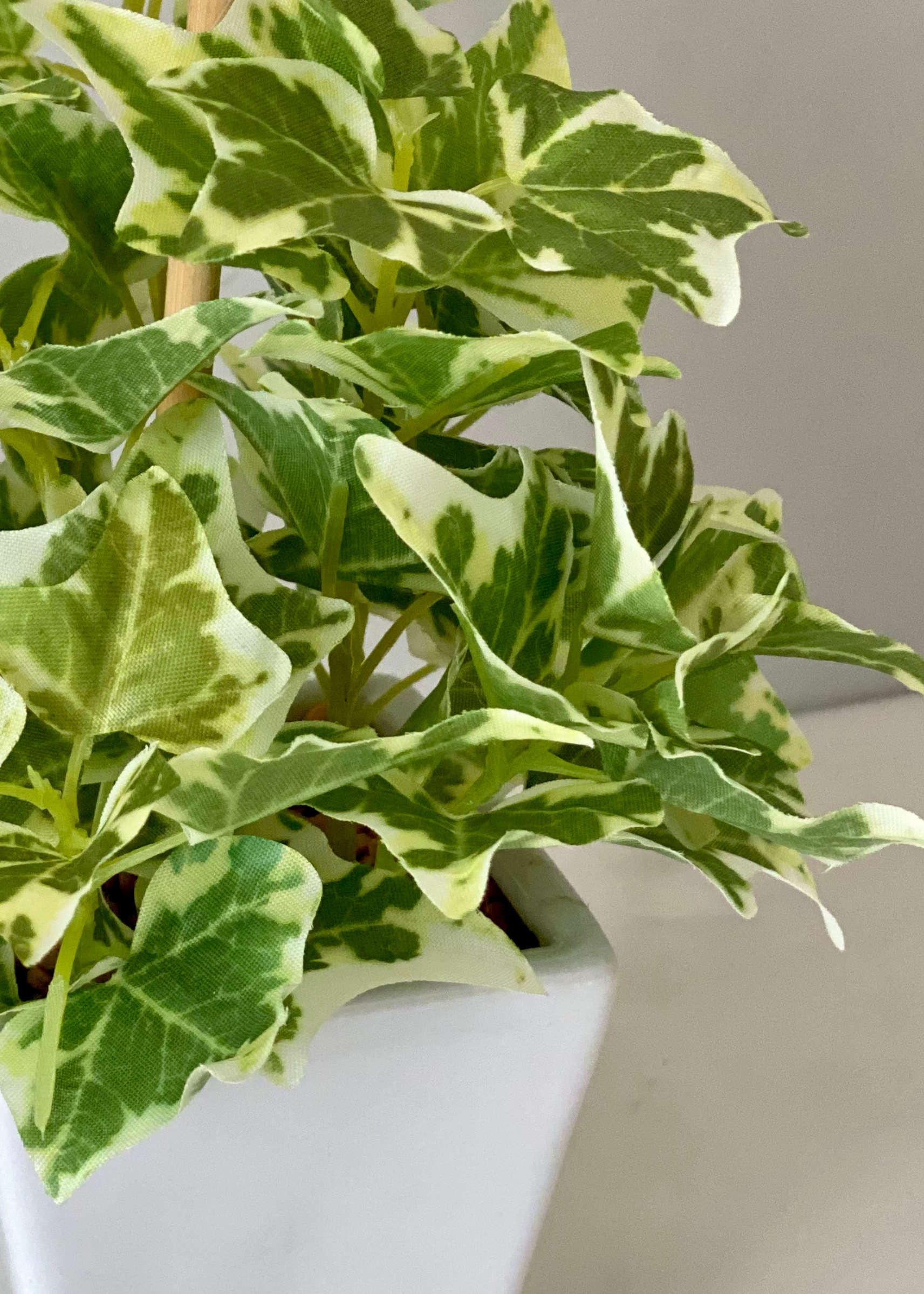 Artificial Variegated Ivy Plant