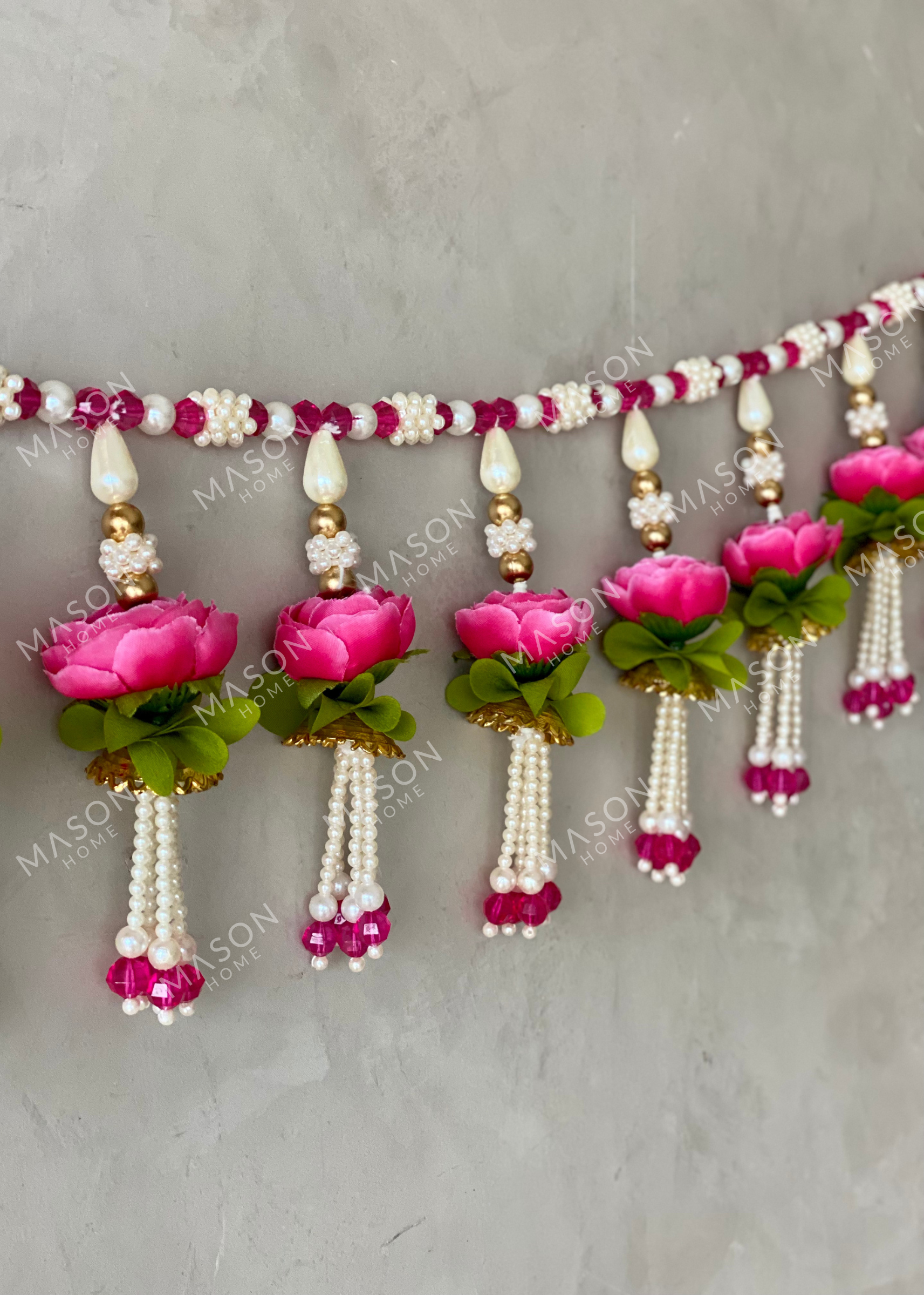 Festive Pink Utsav Toran