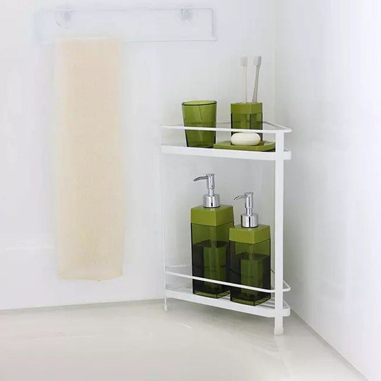 Corner Countertop Shelf - White