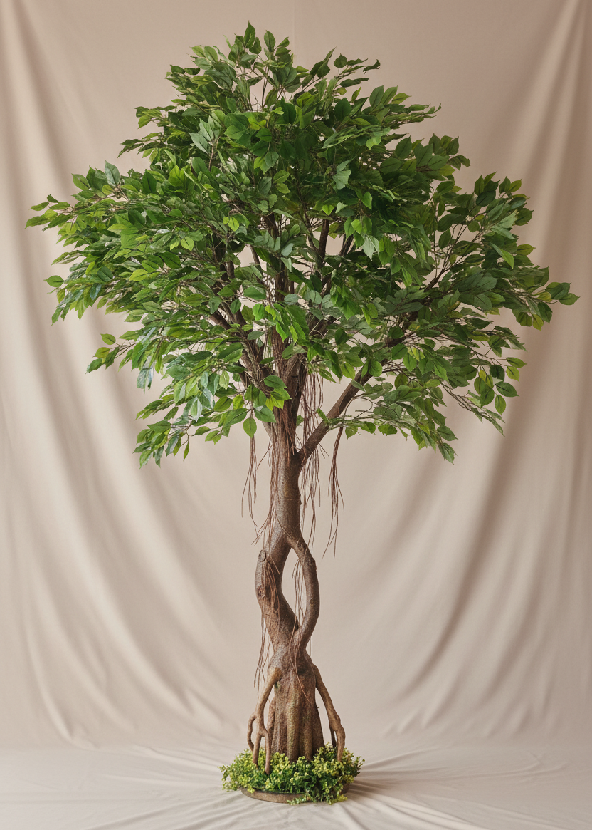 Artificial Grandiose Ficus Plant - 8 Feet