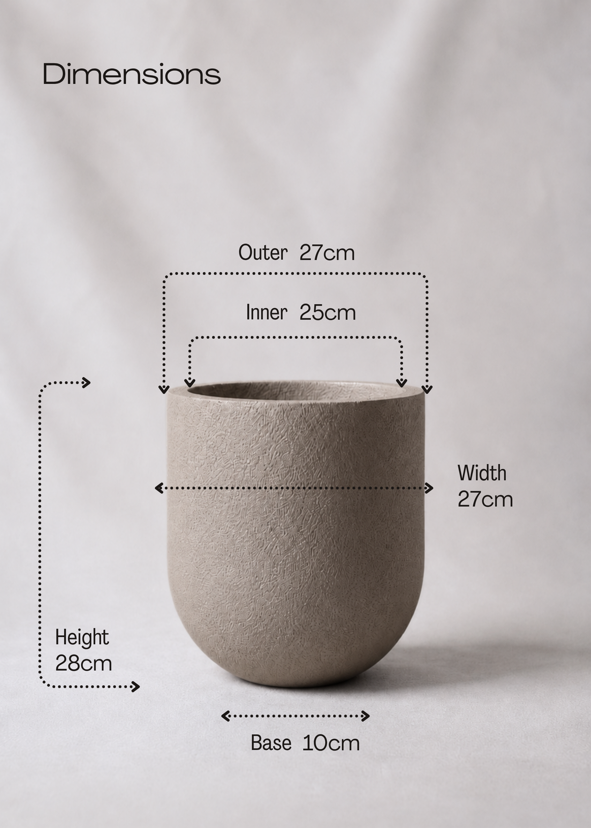 Lassa Planters - Mud Brown