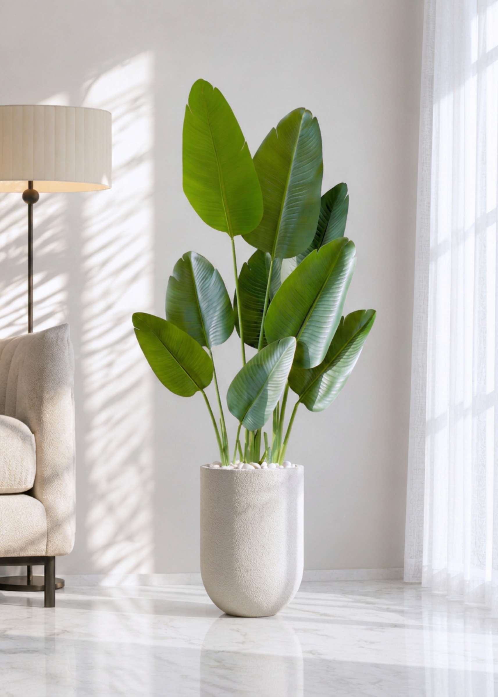 Lassa Planters - Chalk White