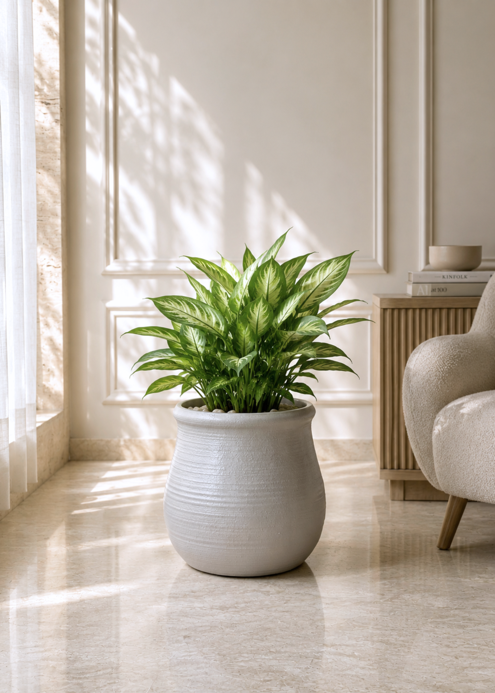Garden Muse Planters - Beige