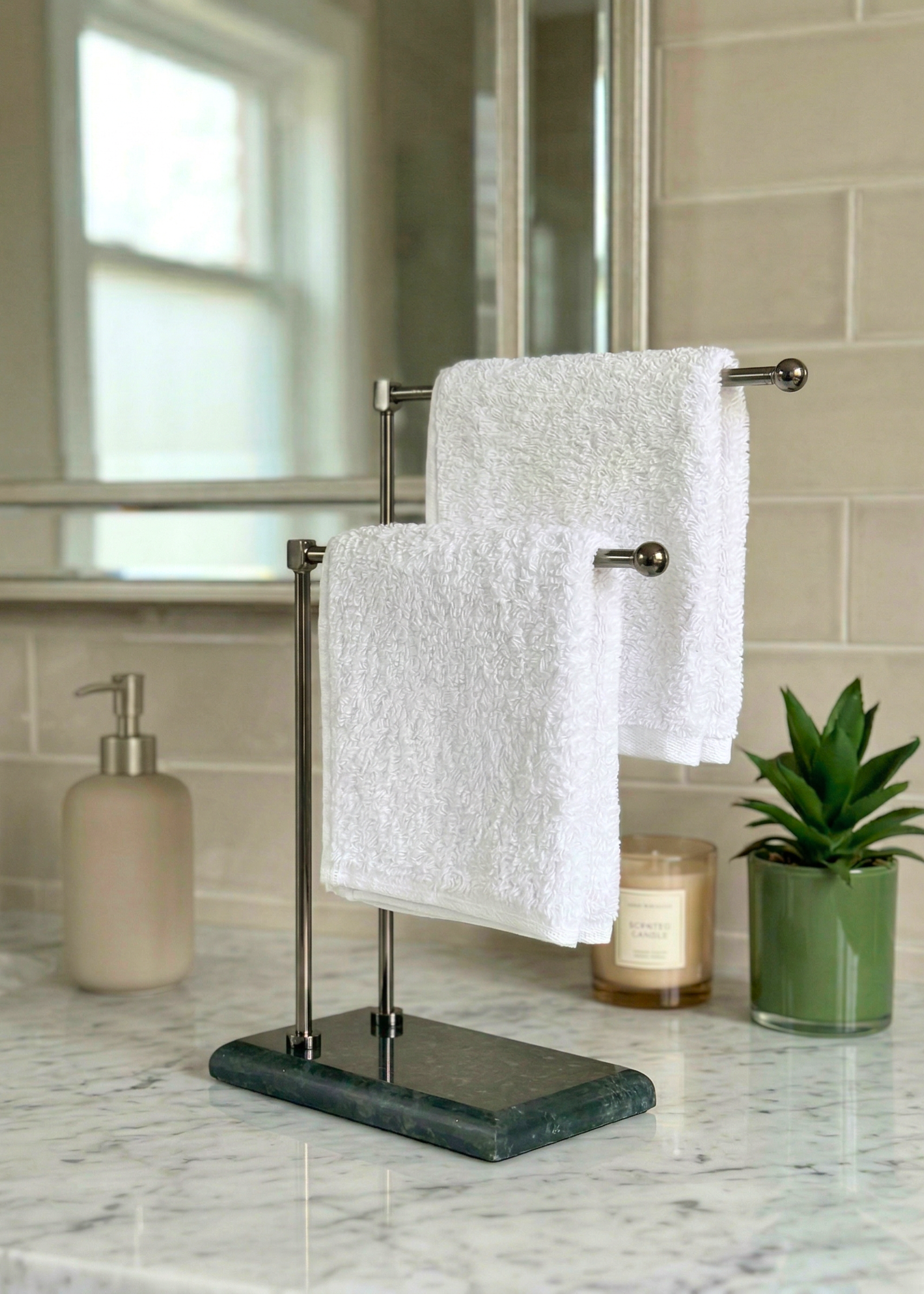 Melrose Hand Towel Stand - Black