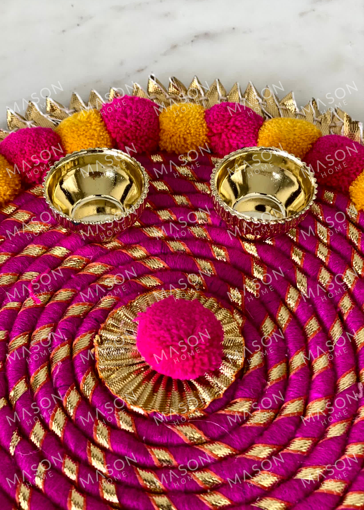 Utsav Bloom Pooja Thali